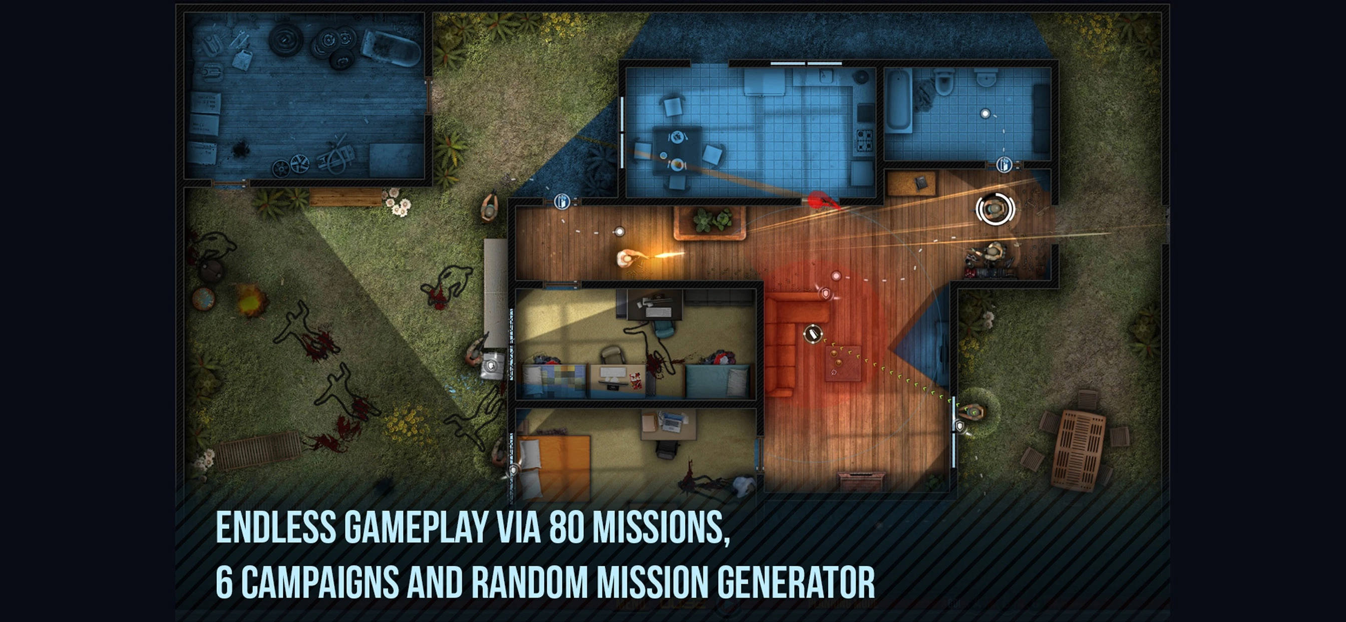 Door Kickers app store screenshot 6 — Games (iOS)
