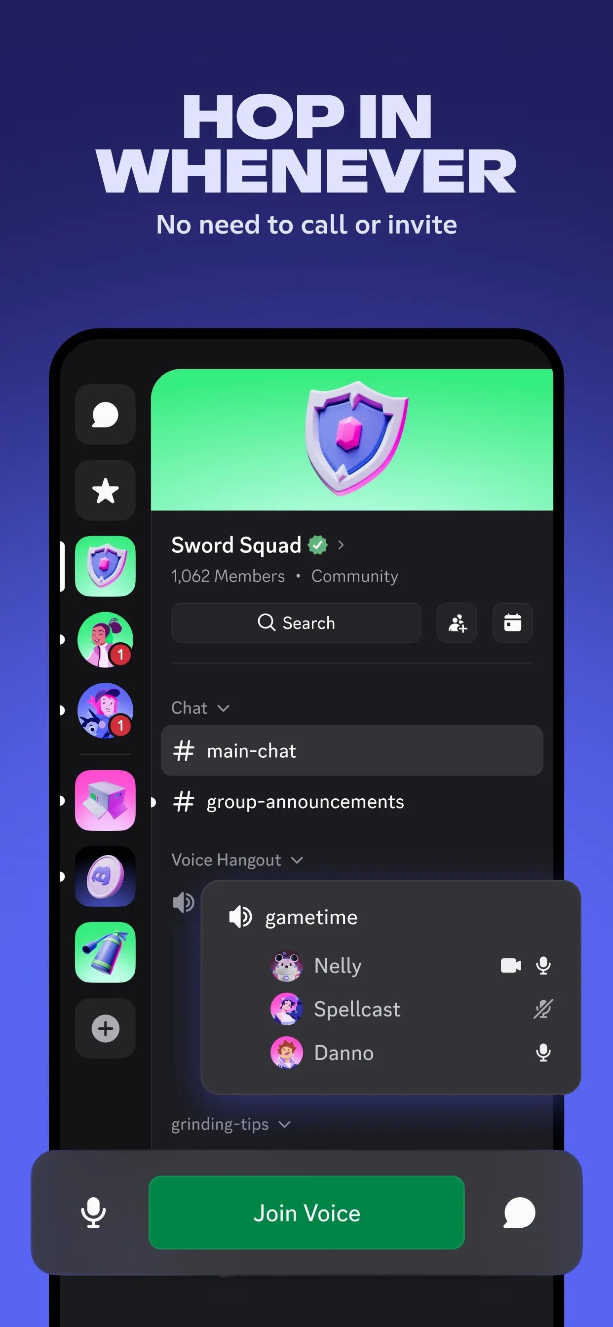 Discord - Talk, Play, Hang Out app store screenshot 4 — Social Networking (iOS)