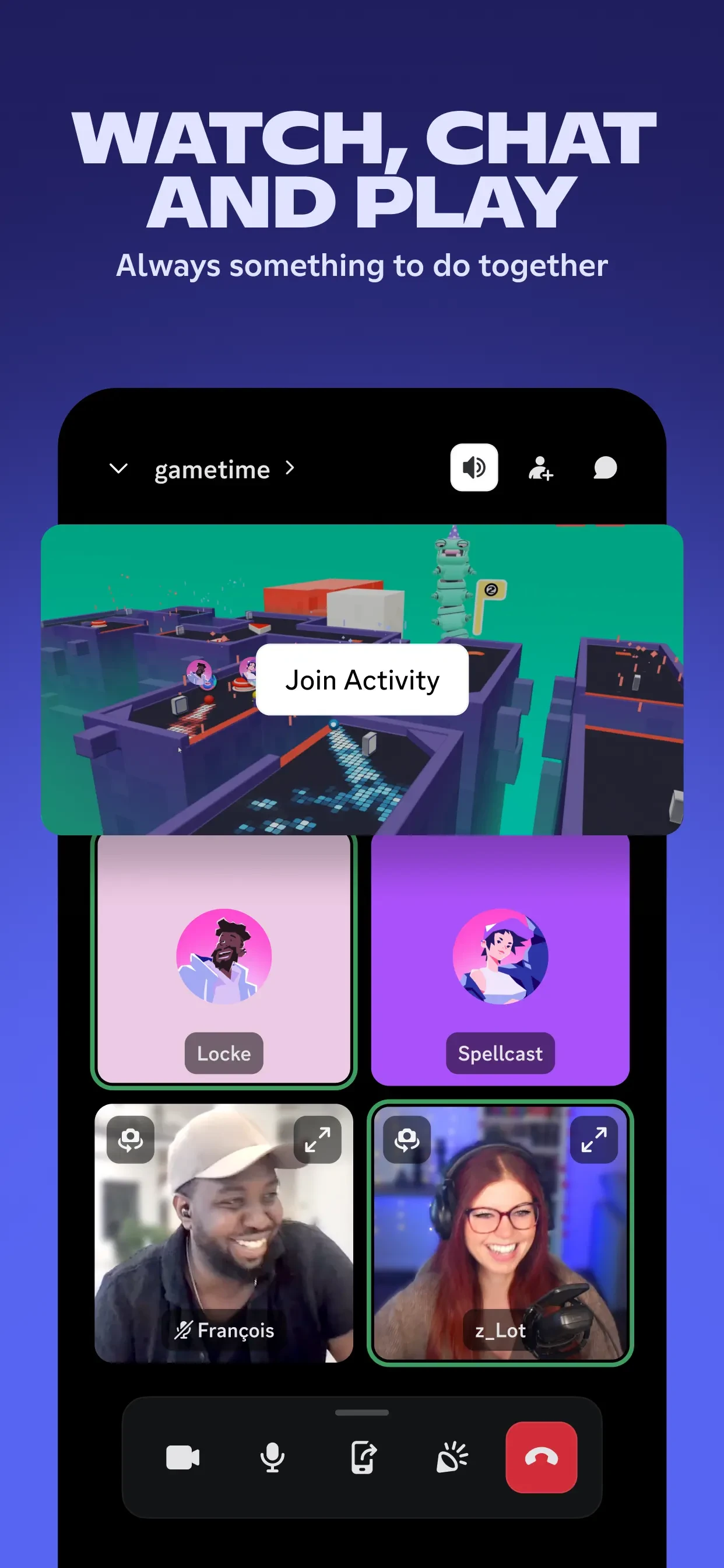 Discord - Talk, Play, Hang Out app store screenshot 5 — Social Networking (iOS)
