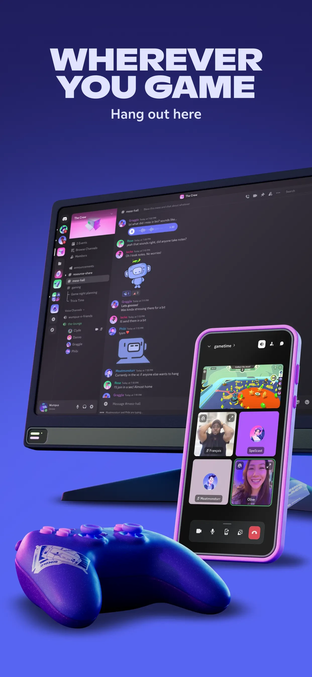 Discord - Talk, Play, Hang Out app store screenshot 6 — Social Networking (iOS)