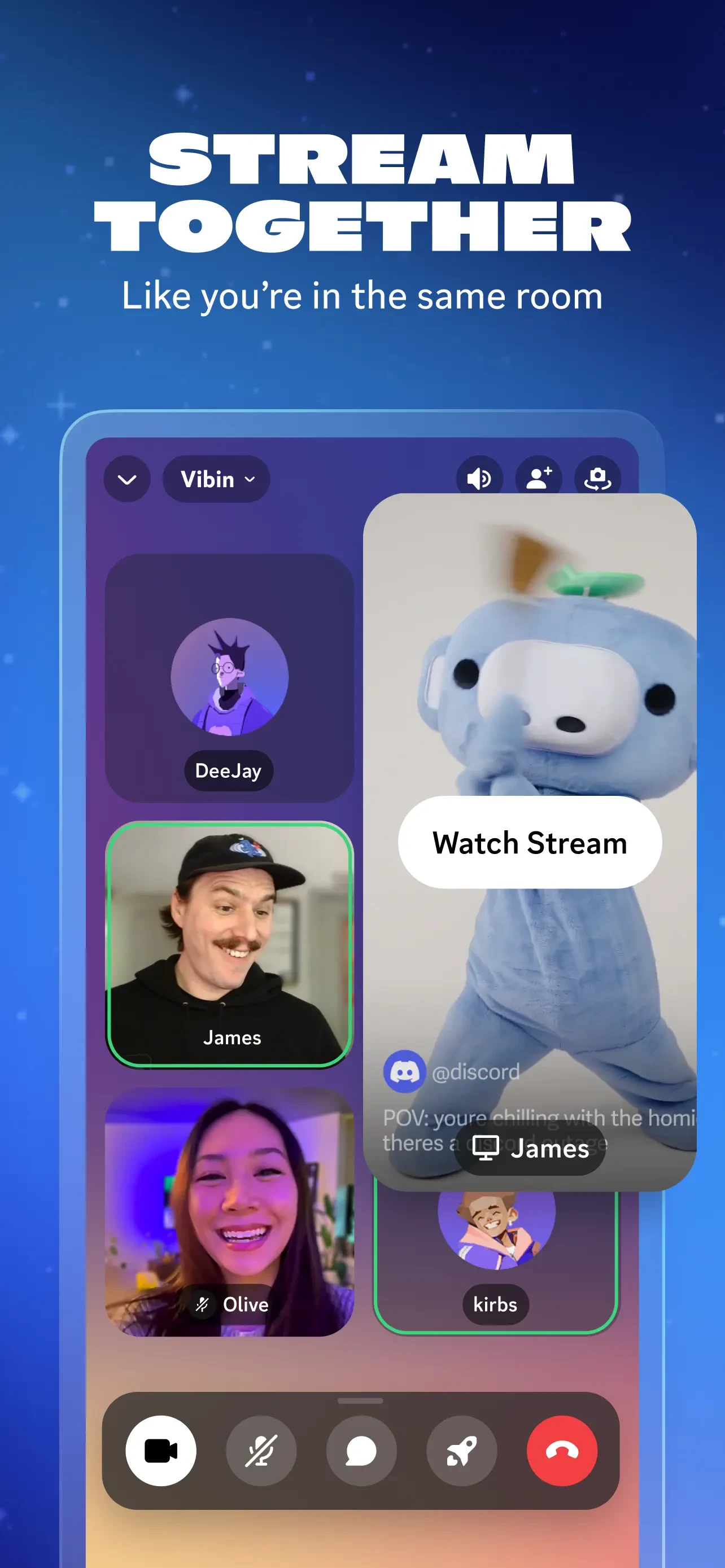 Discord - Talk, Play, Hang Out app store screenshot 2 — Social Networking (iOS)