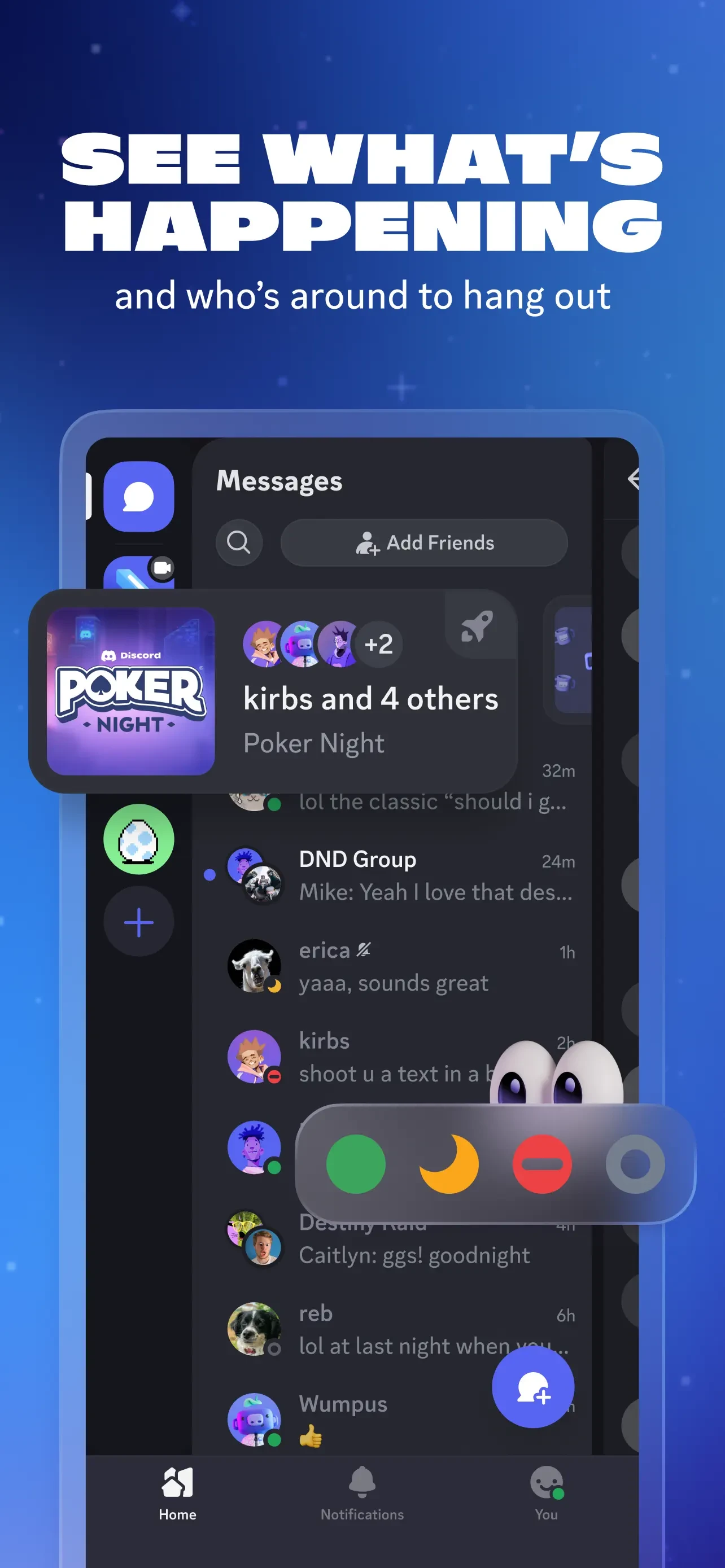 Discord - Talk, Play, Hang Out app store screenshot 3 — Social Networking (iOS)