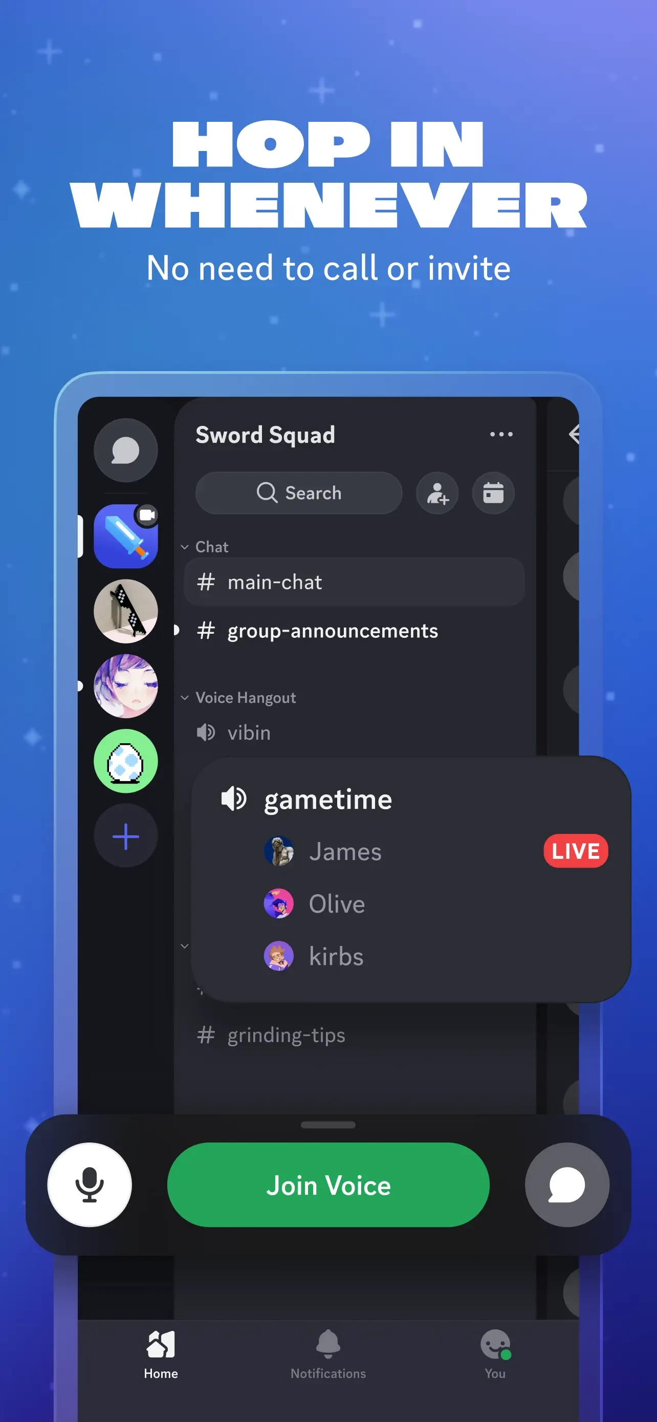 Discord - Talk, Play, Hang Out app store screenshot 4 — Social Networking (iOS)