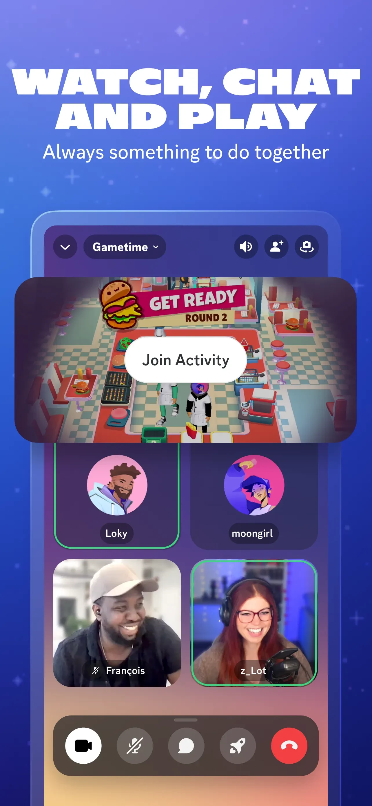 Discord - Talk, Play, Hang Out app store screenshot 5 — Social Networking (iOS)