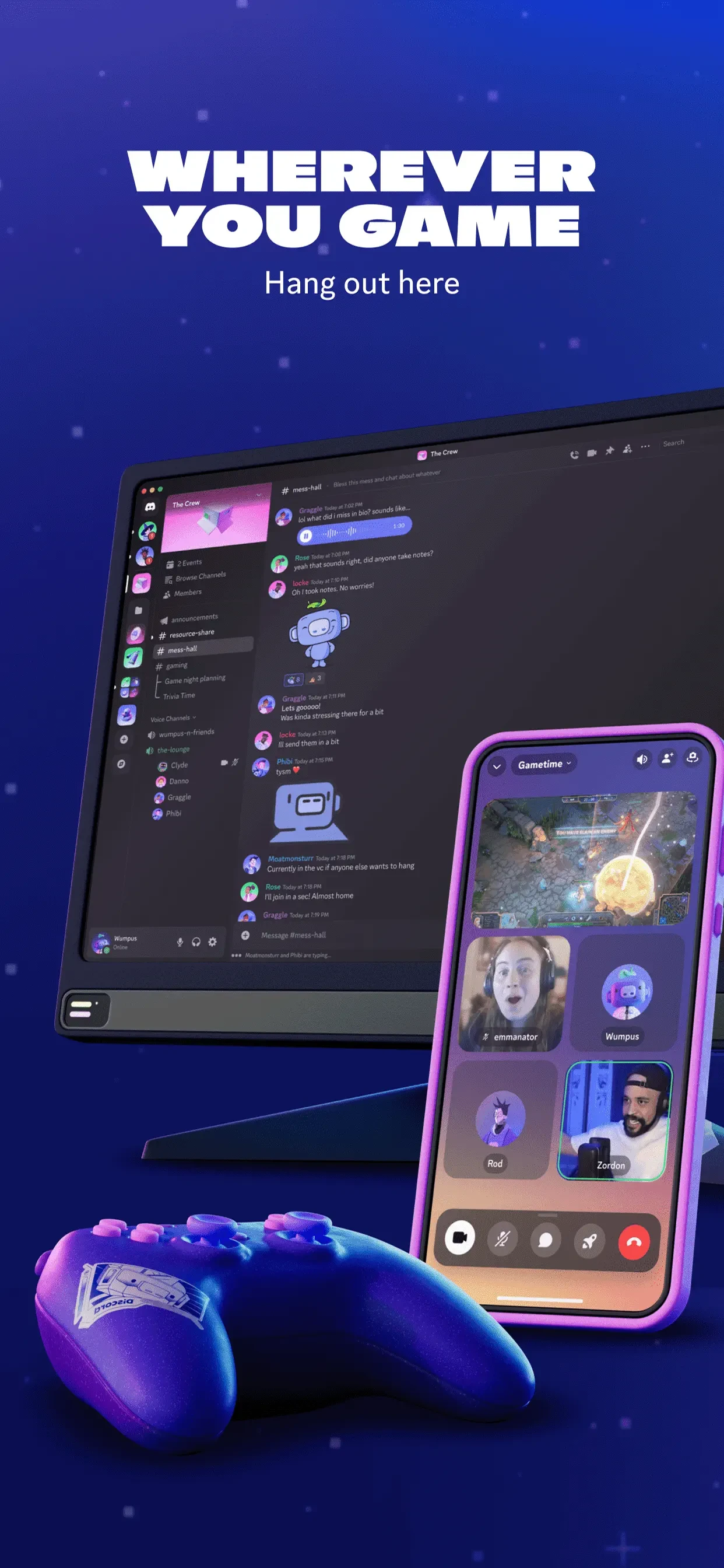 Discord - Talk, Play, Hang Out app store screenshot 6 — Social Networking (iOS)