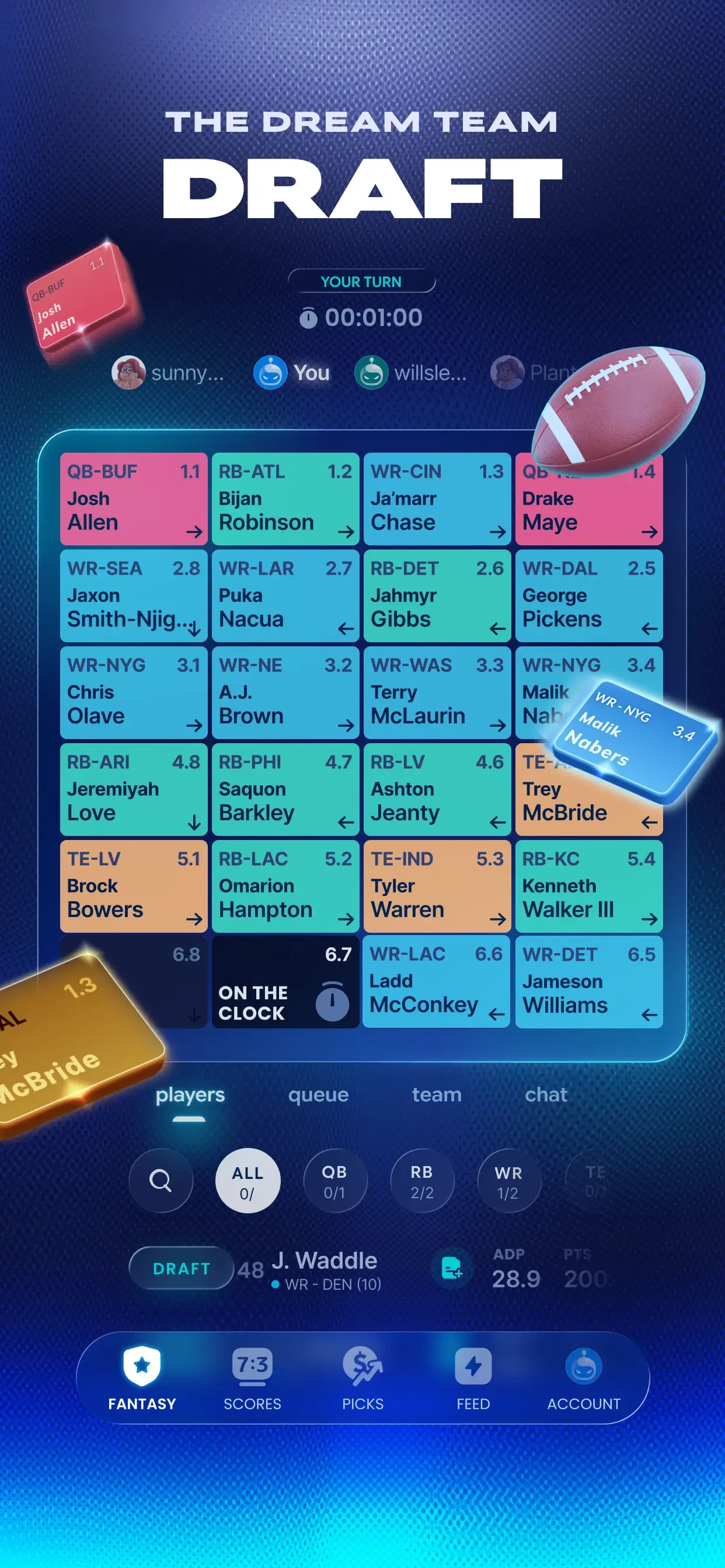 Sleeper Sports app store screenshot 1 — Unknown (iOS)