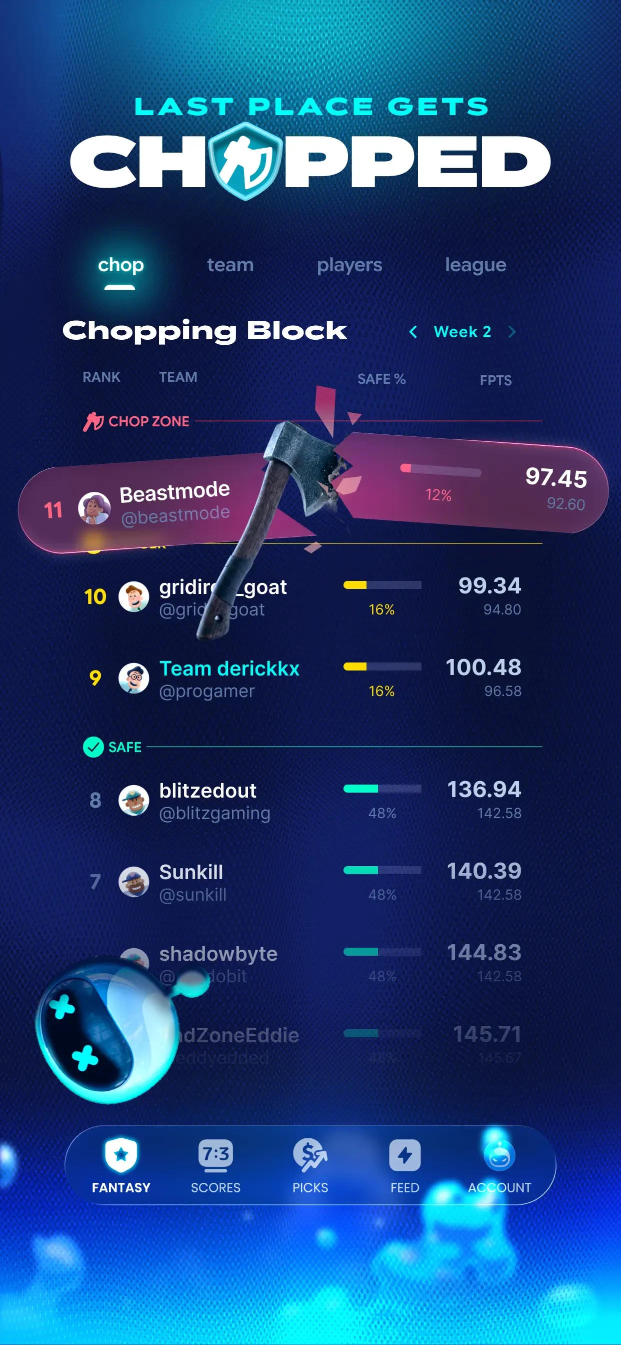 Sleeper Sports app store screenshot 5 — Unknown (iOS)
