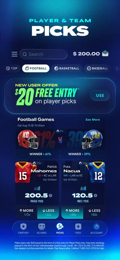 Sleeper - Fantasy Sports app store screenshot 4 — Unknown (iOS)