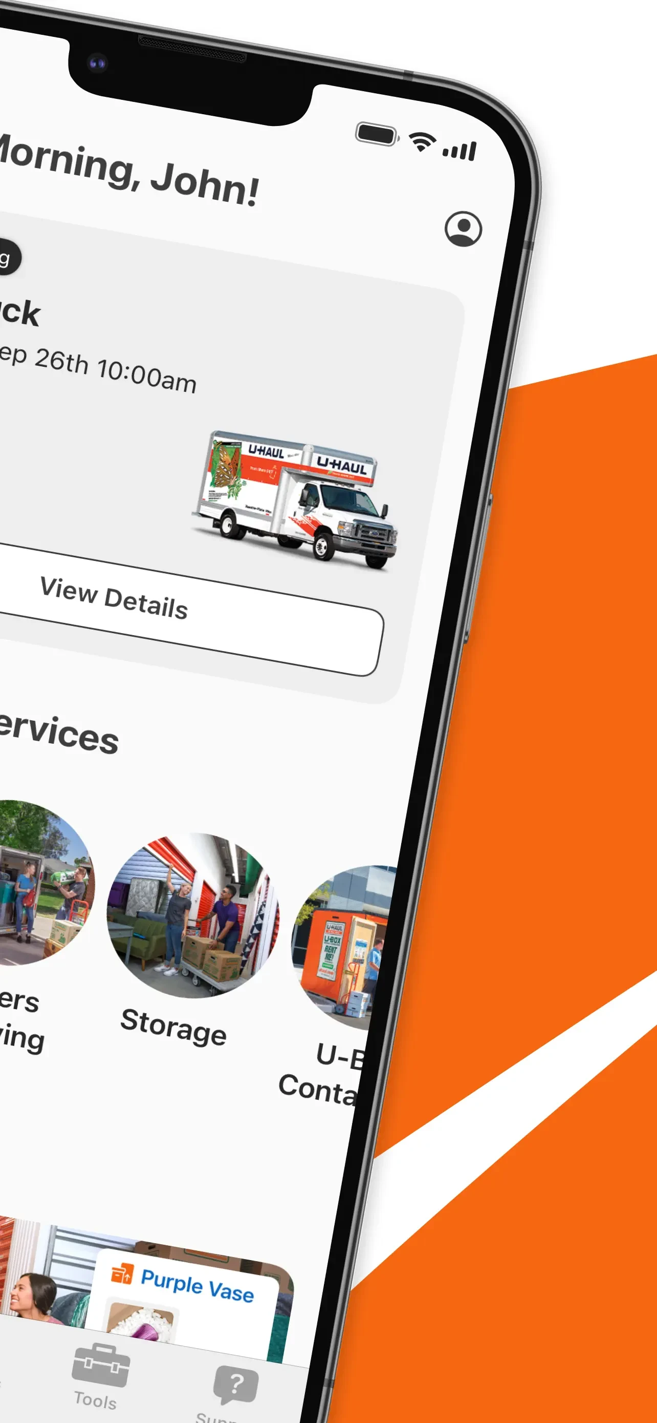 U-Haul app store screenshot 2 — Unknown (iOS)