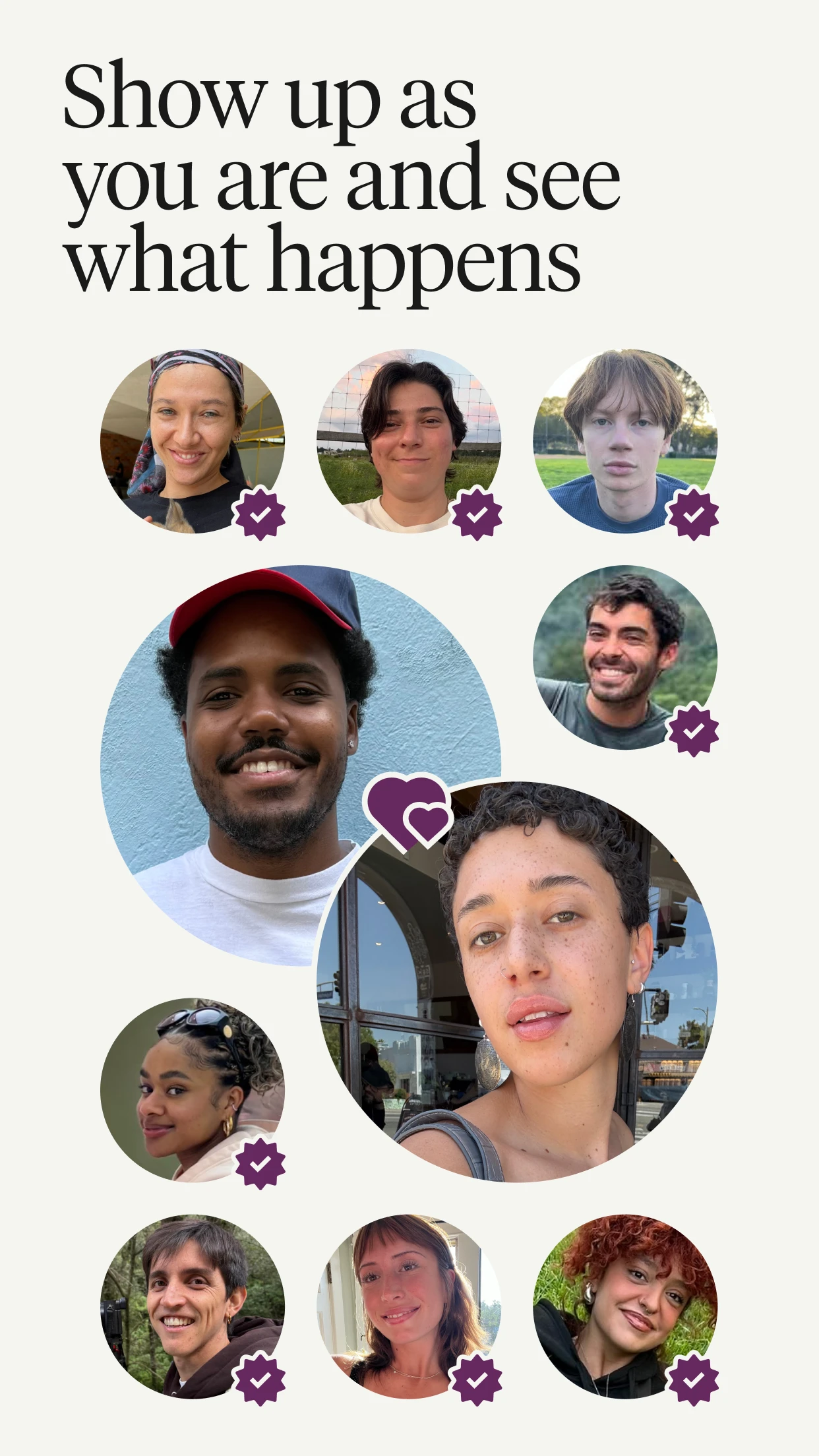 Hinge Dating App: Match & Date app store screenshot 2 — Dating (Android)