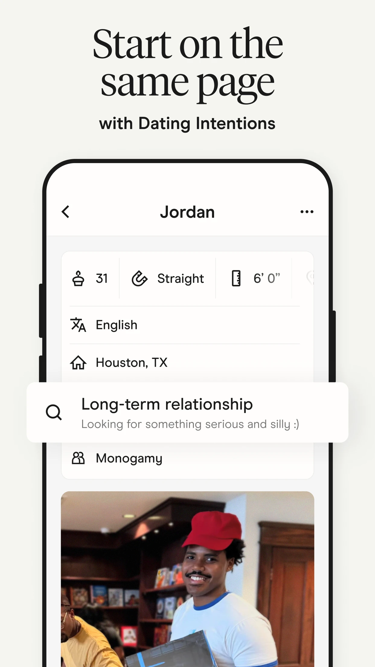 Hinge Dating App: Match & Date app store screenshot 3 — Dating (Android)