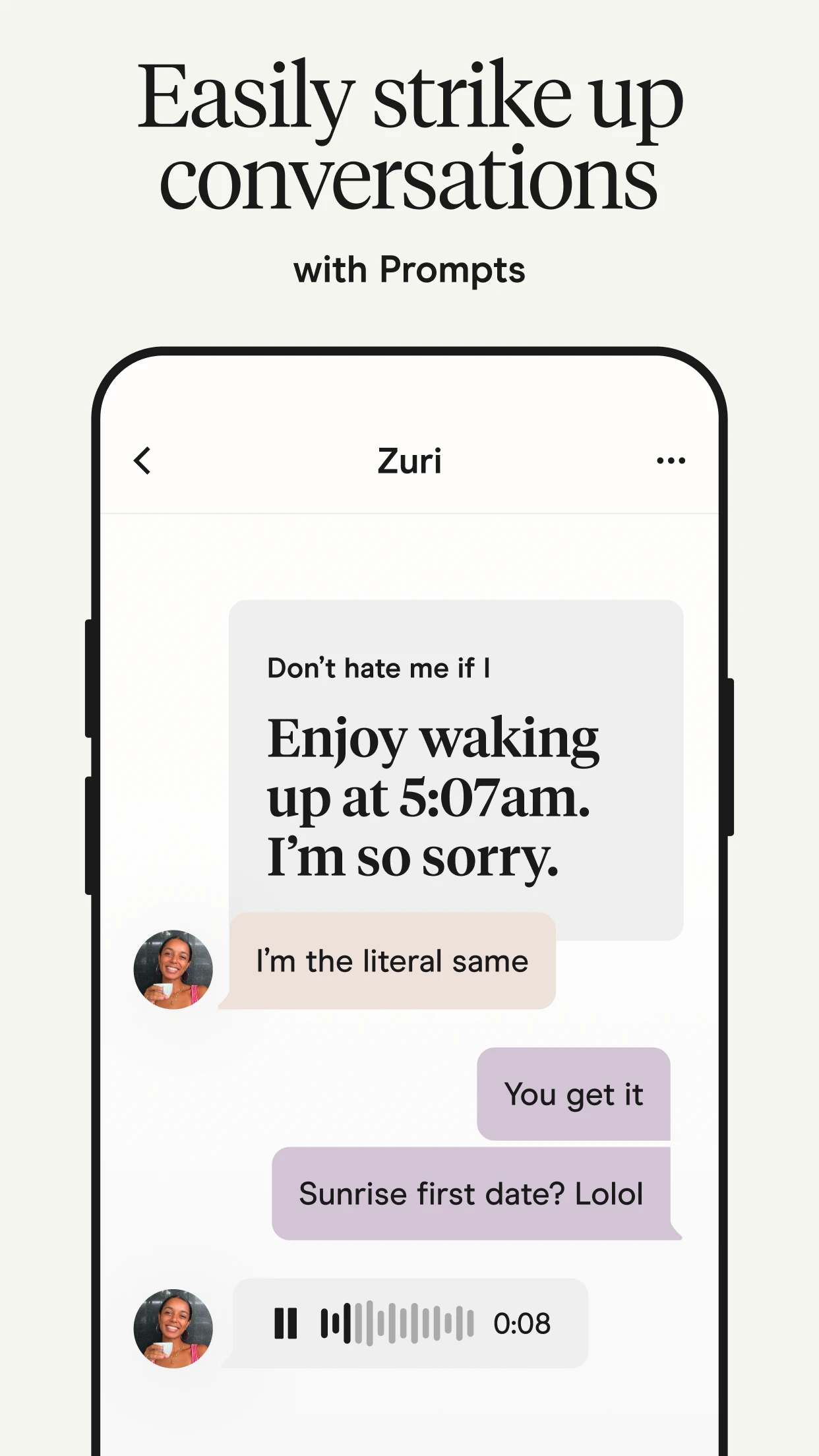 Hinge Dating App: Match & Date app store screenshot 5 — Dating (Android)
