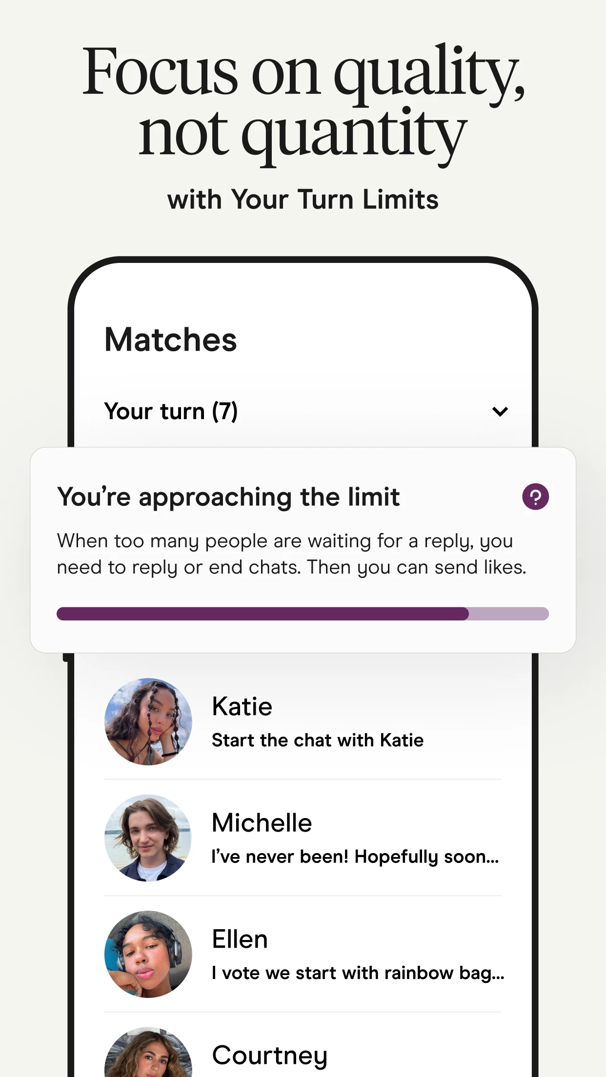 Hinge Dating App: Match & Date app store screenshot 6 — Dating (Android)