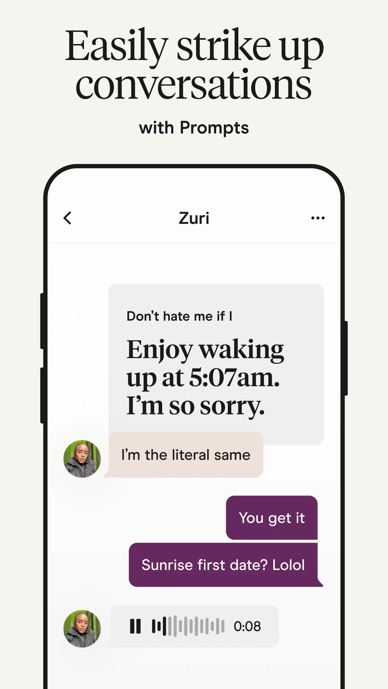 Hinge Dating App: Match & Date app store screenshot 5 — Dating (Android)