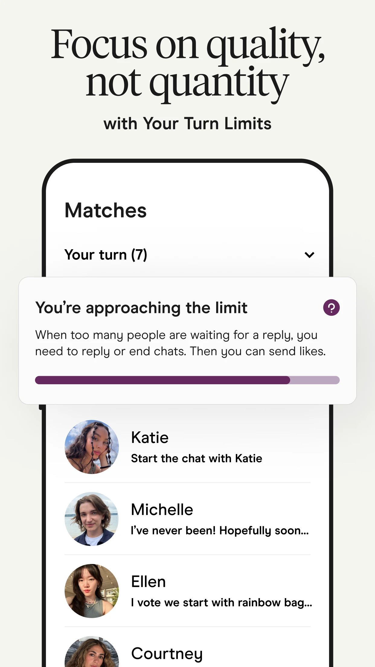 Hinge Dating App: Match & Date app store screenshot 6 — Dating (Android)