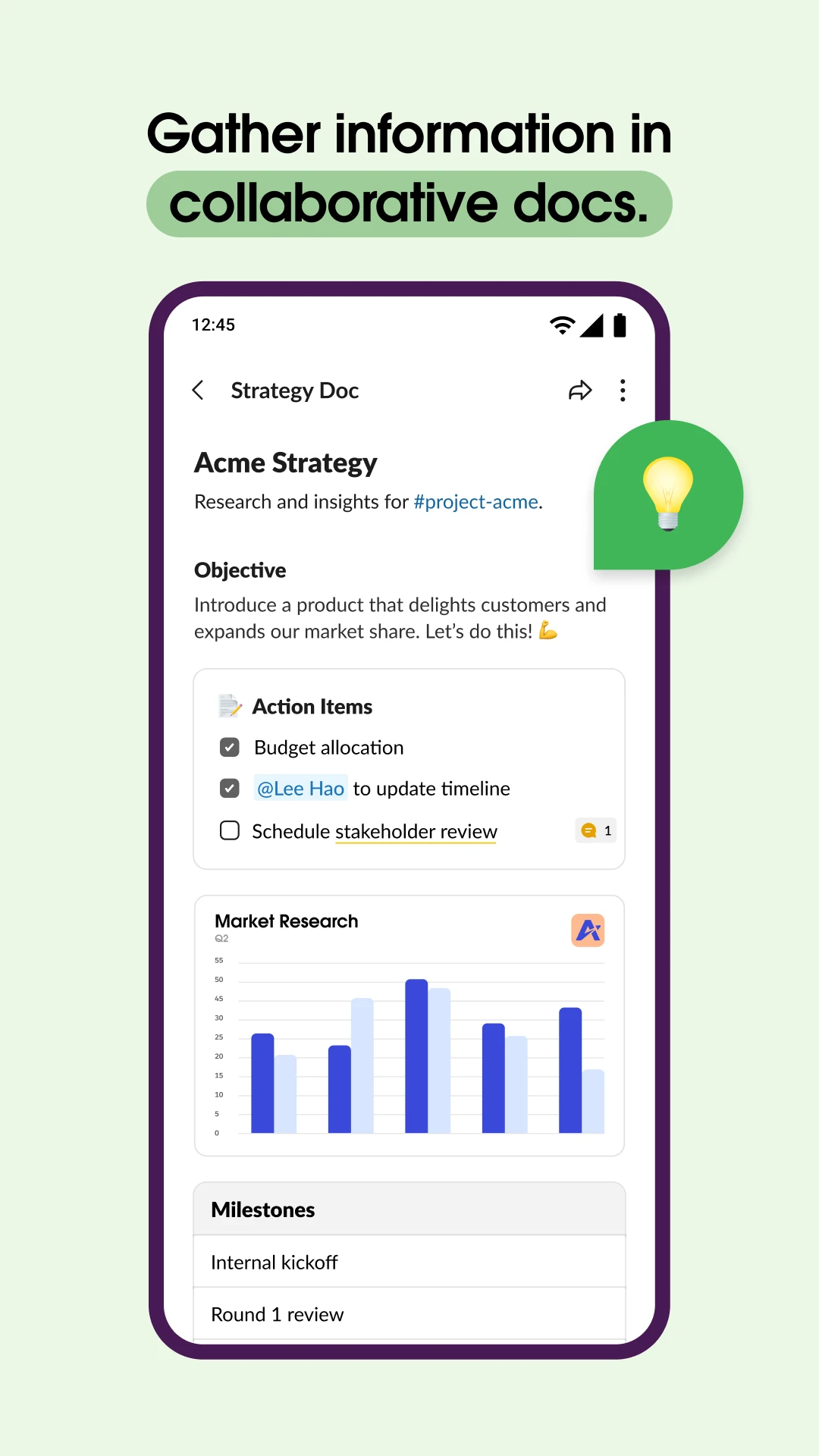 Slack app store screenshot 4 — Business (Android)