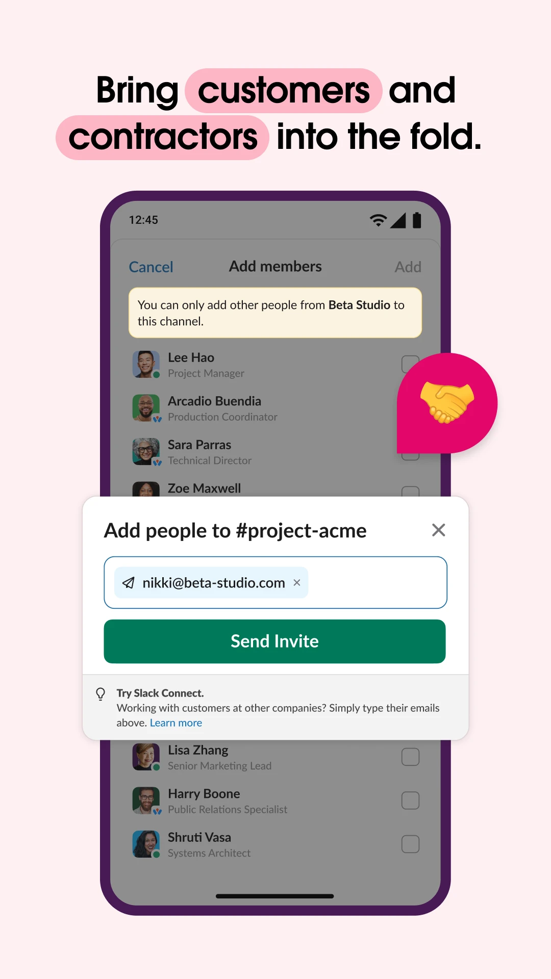 Slack app store screenshot 5 — Business (Android)