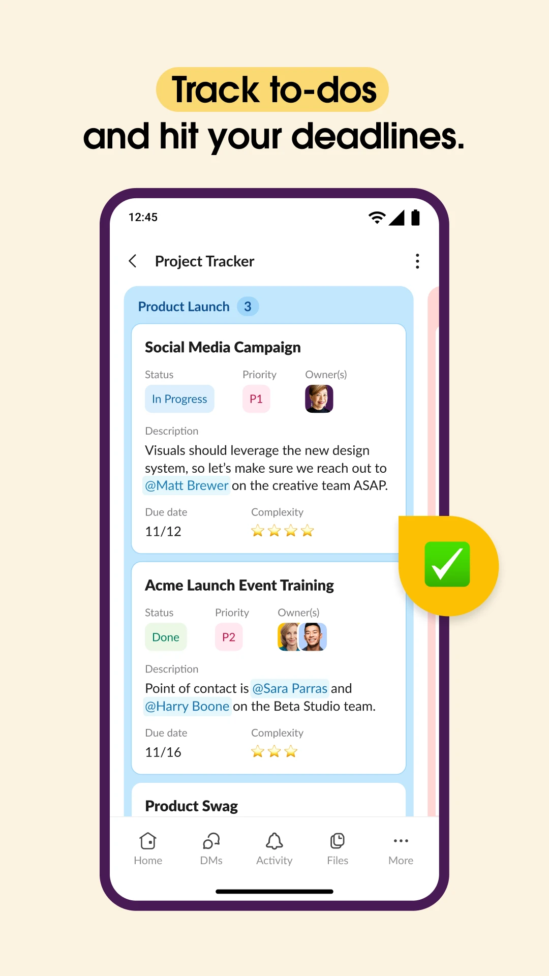Slack app store screenshot 6 — Business (Android)