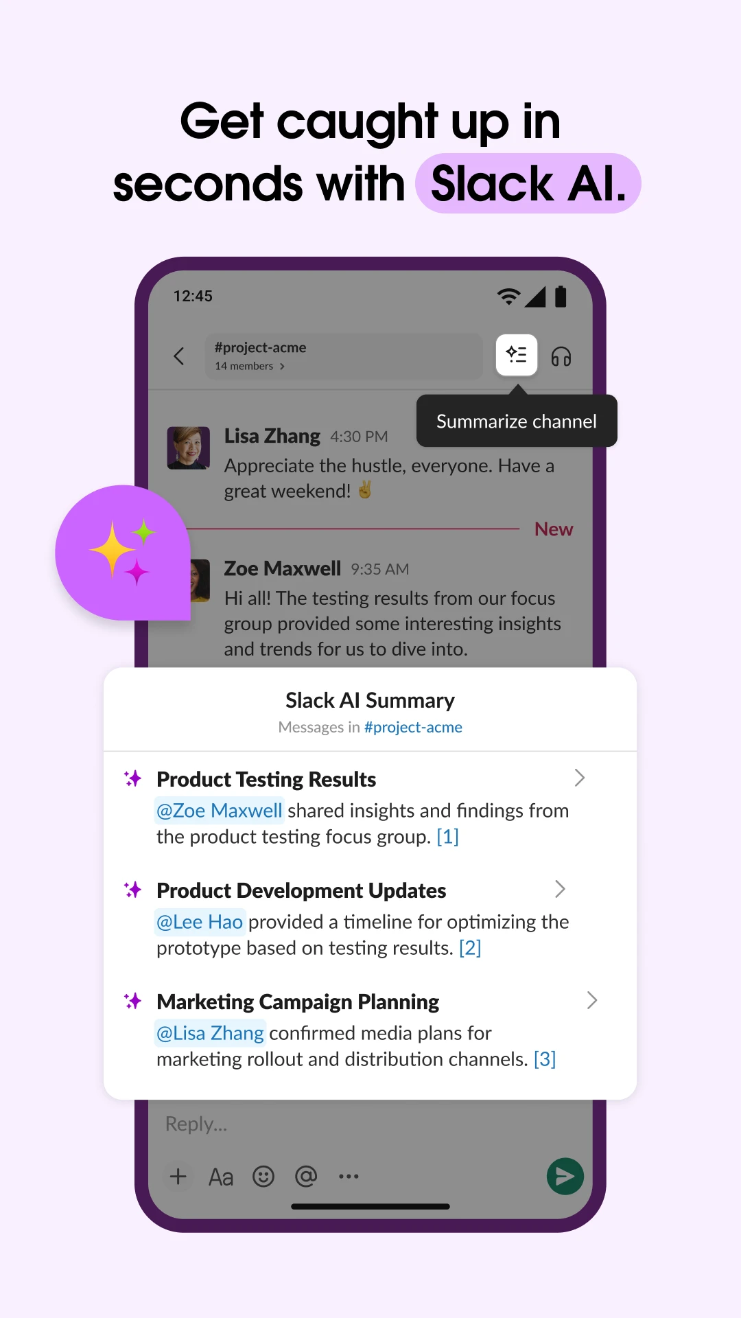 Slack app store screenshot 7 — Business (Android)