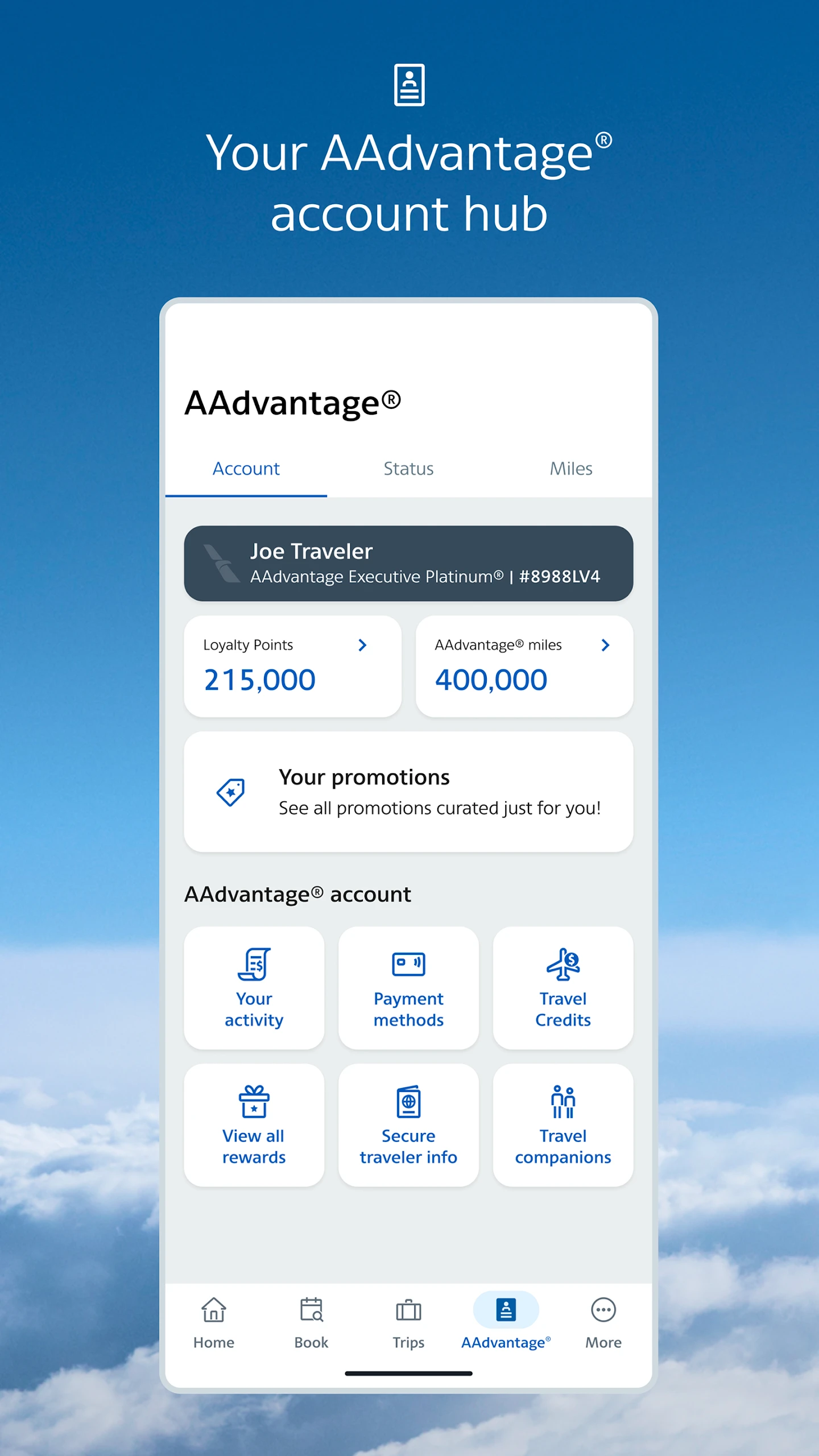 American Airlines app store screenshot 5 — Travel And Local (Android)