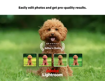 Lightroom Photo & Video Editor app store screenshot 1 — Photography (Android)
