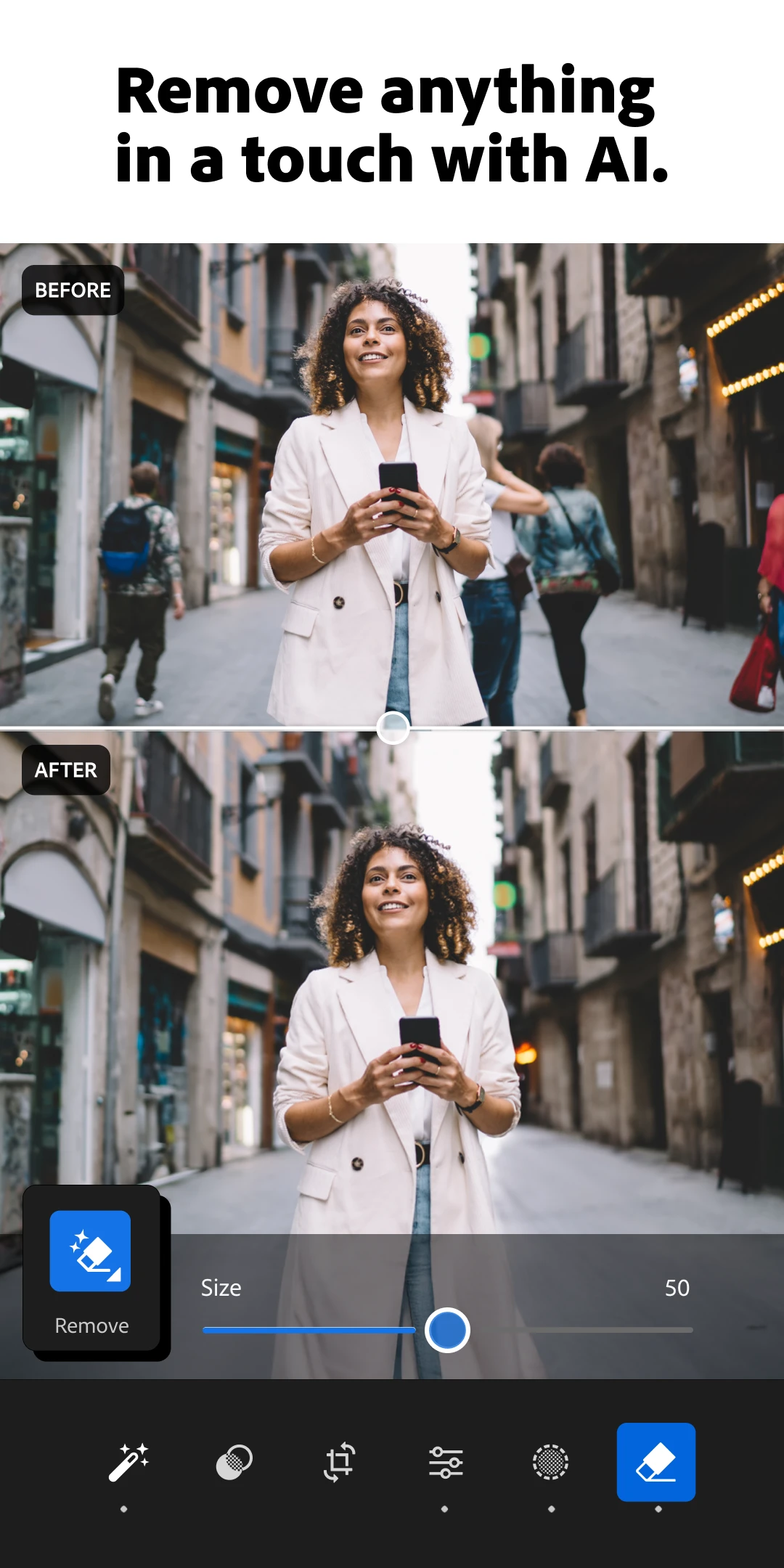 Lightroom Photo & Video Editor app store screenshot 5 — Photography (Android)
