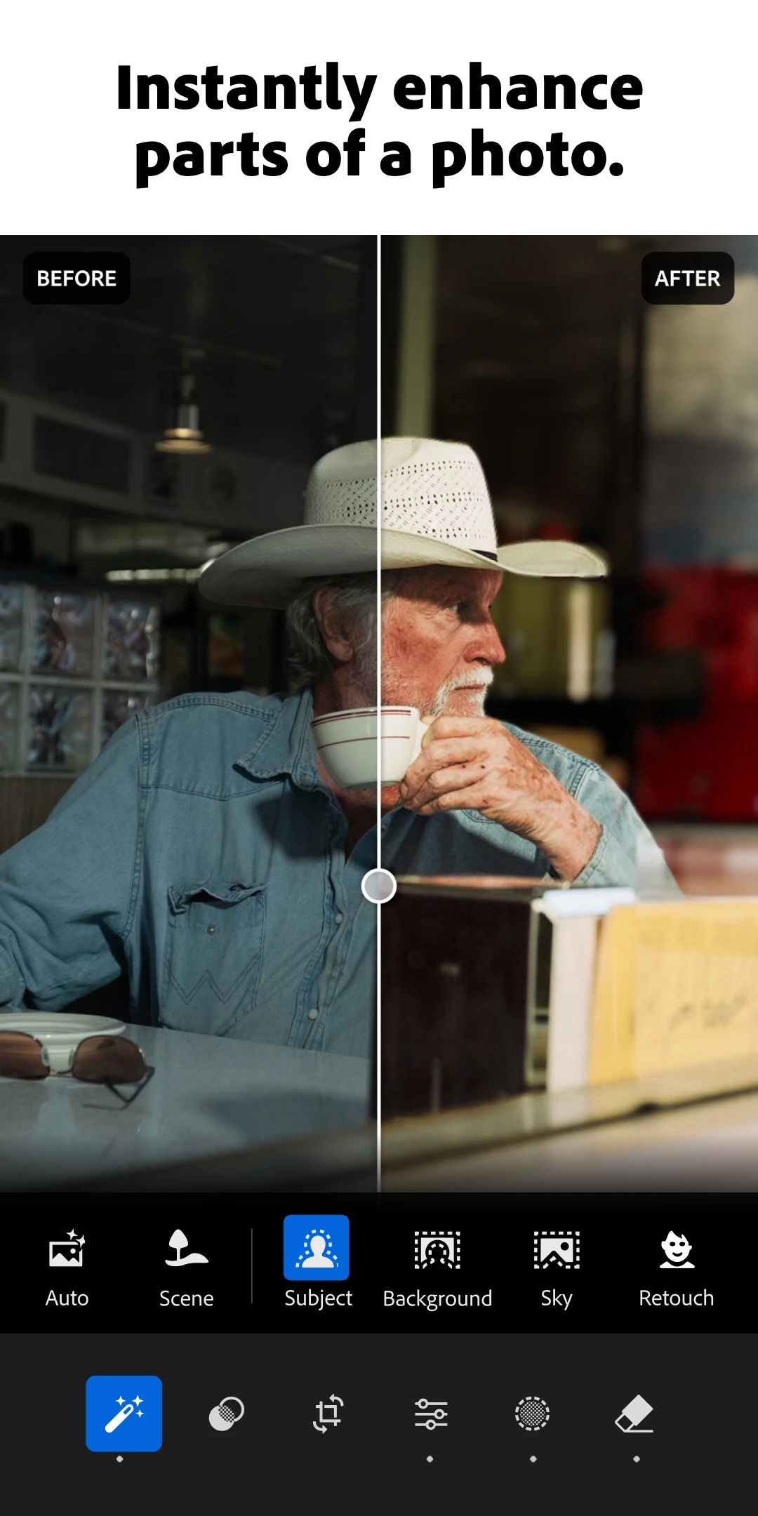 Lightroom Photo & Video Editor app store screenshot 7 — Photography (Android)