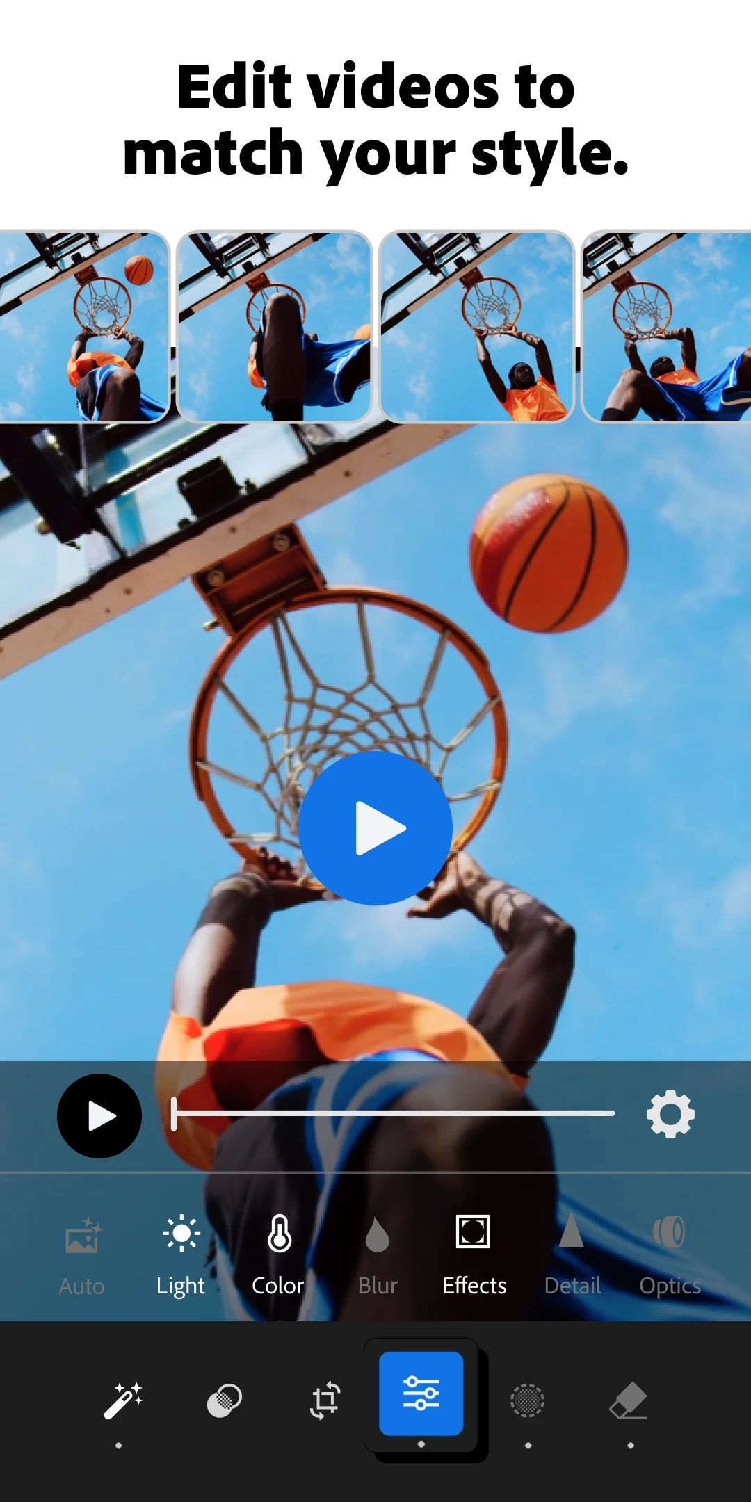 Lightroom Photo & Video Editor app store screenshot 8 — Photography (Android)