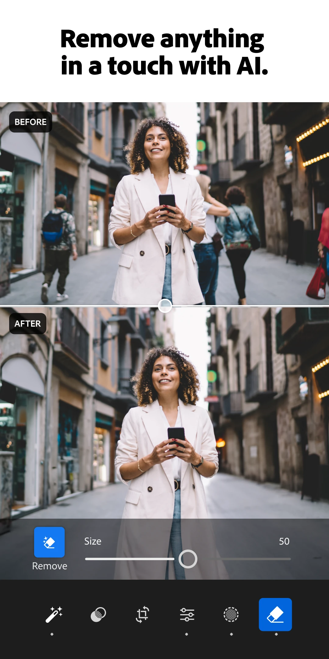 Lightroom Photo & Video Editor app store screenshot 5 — Photography (Android)