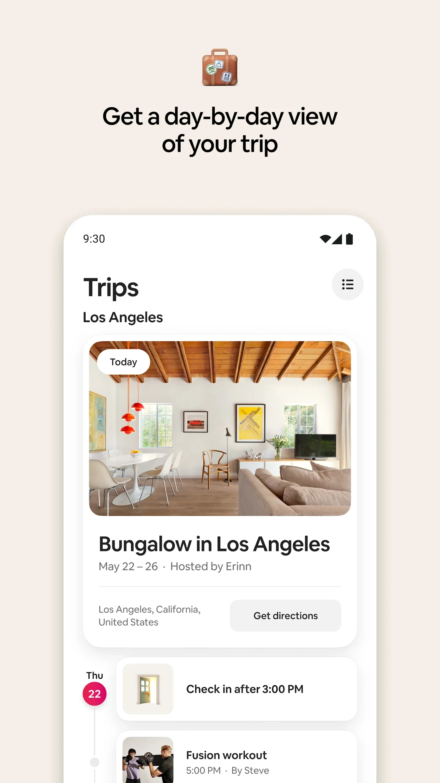 Airbnb app store screenshot 6 — Travel And Local (Android)