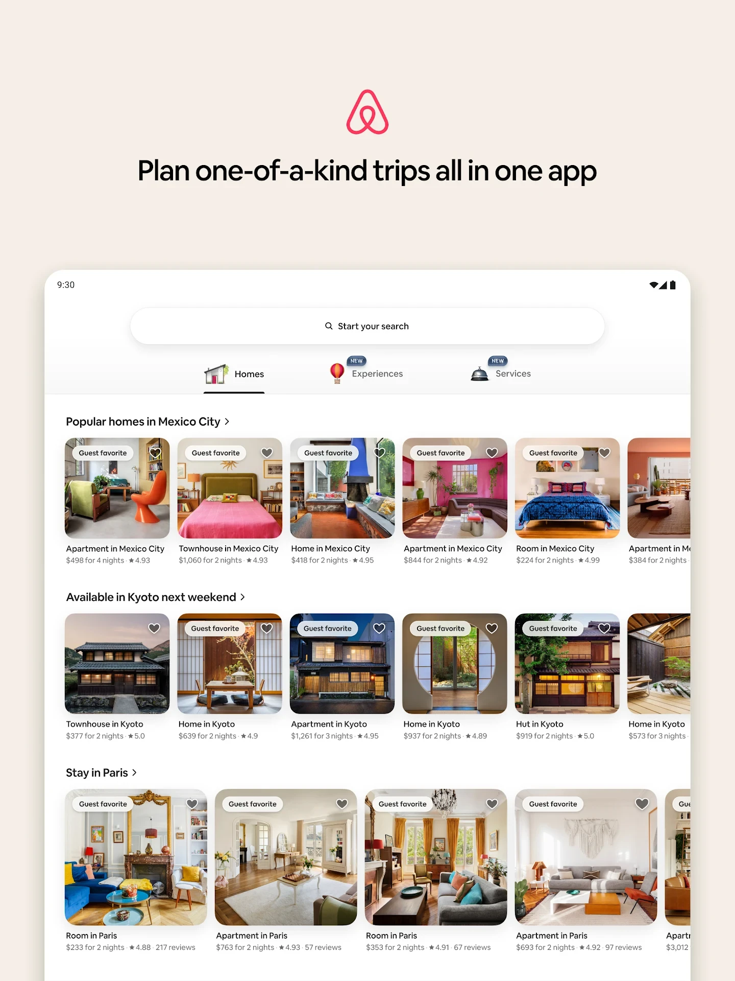 Airbnb app store screenshot 8 — Travel And Local (Android)