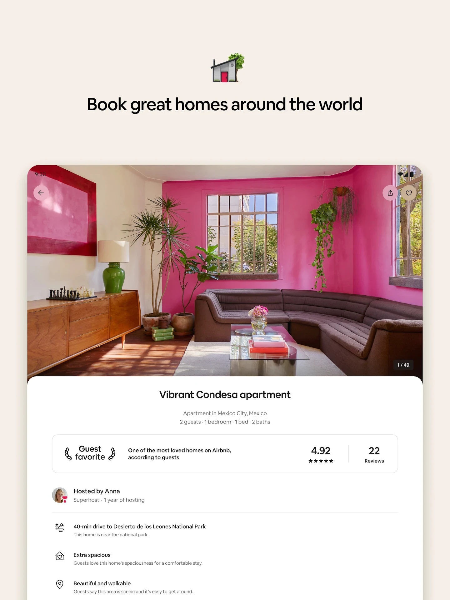 Airbnb app store screenshot 9 — Travel And Local (Android)