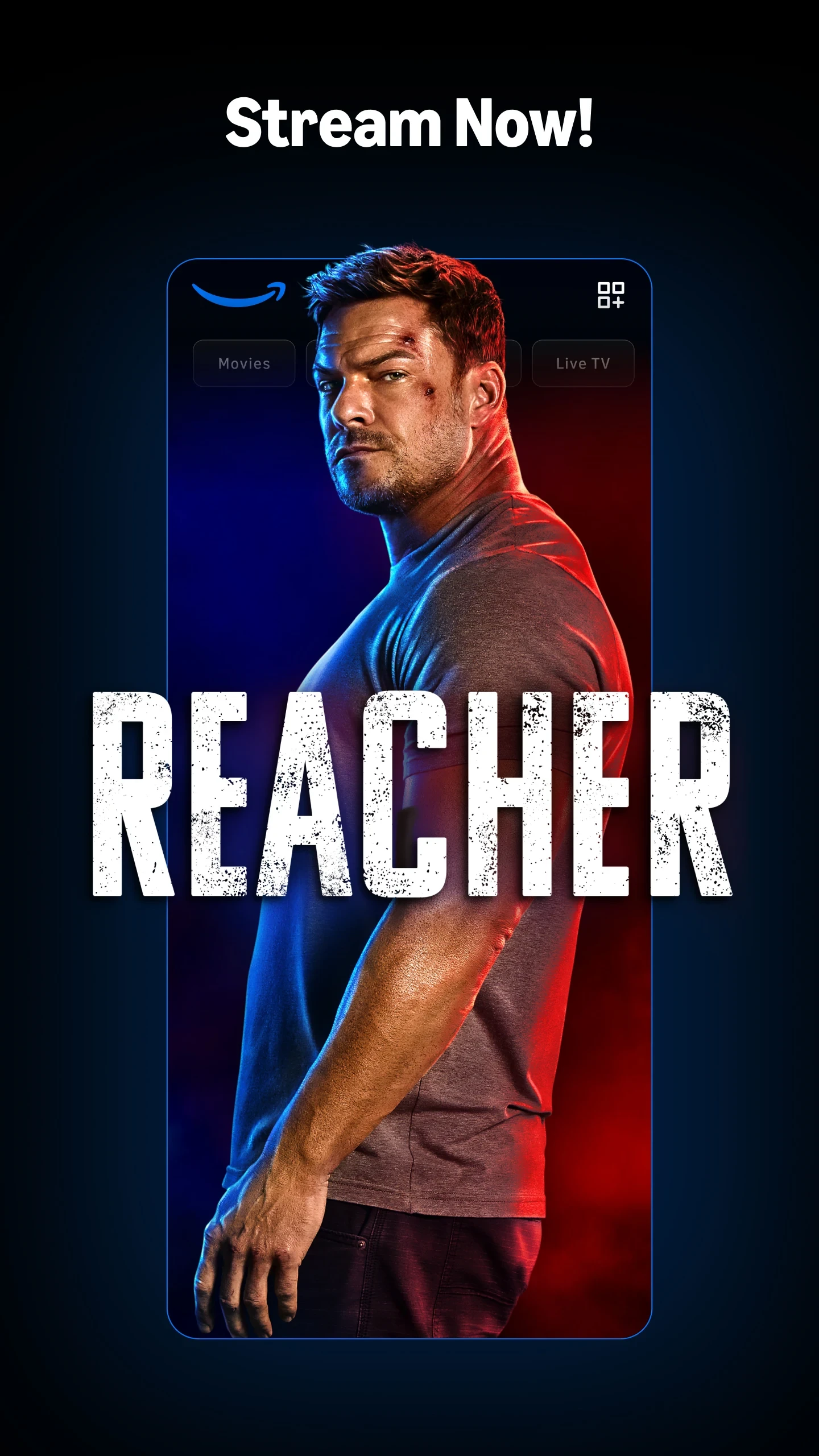 Prime Video app store screenshot 1 — Entertainment (Android)