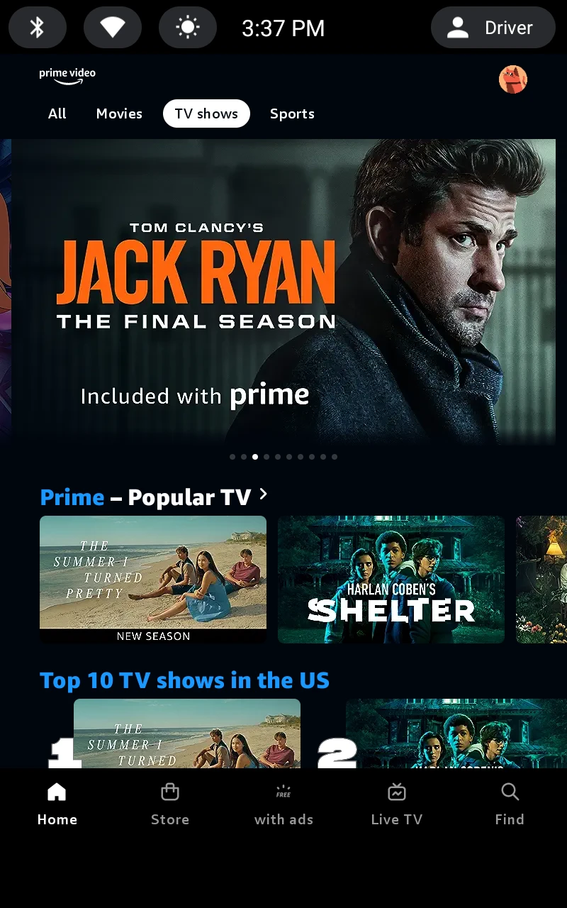 Prime Video app store screenshot 18 — Entertainment (Android)