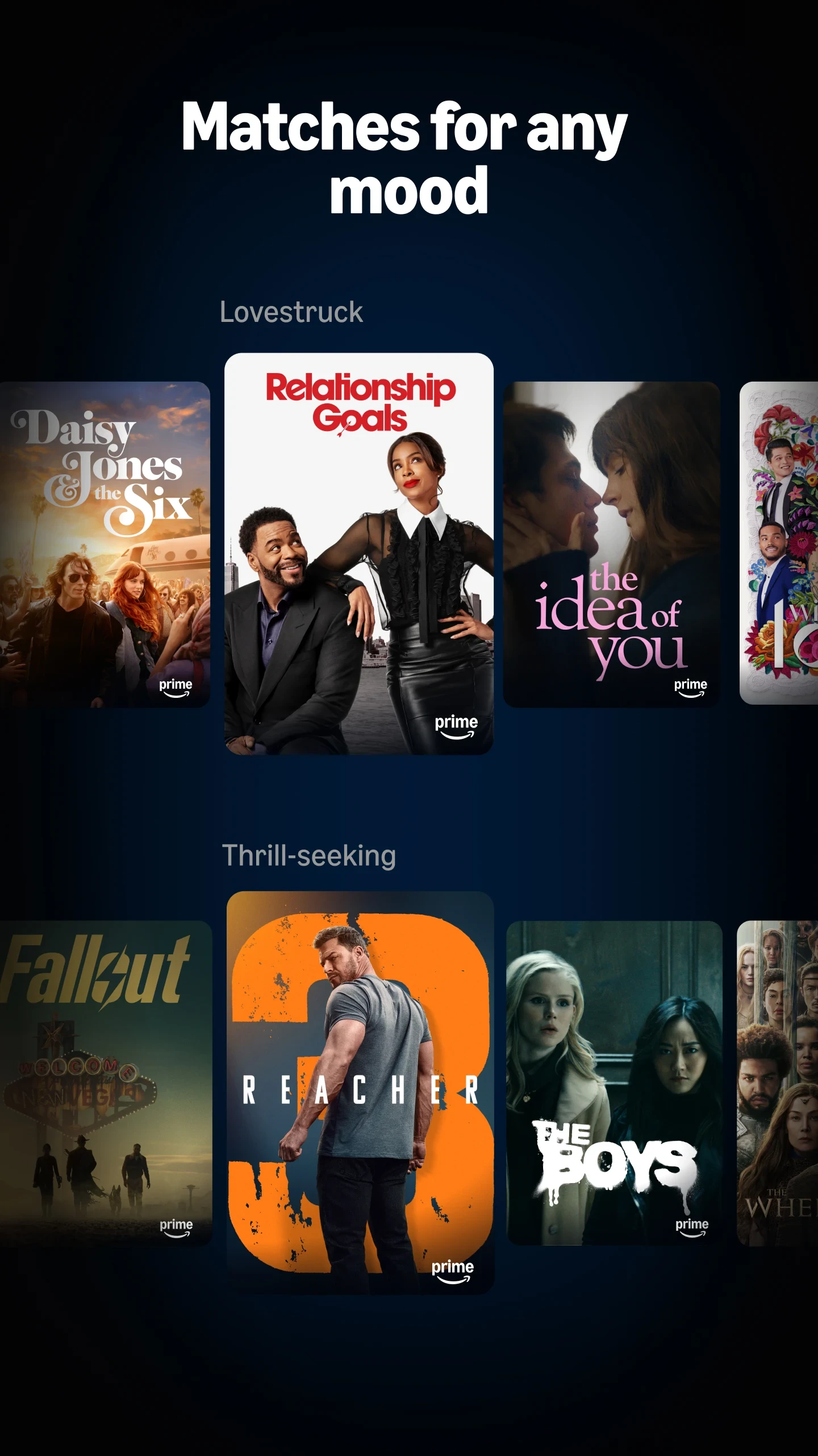 Prime Video app store screenshot 3 — Entertainment (Android)