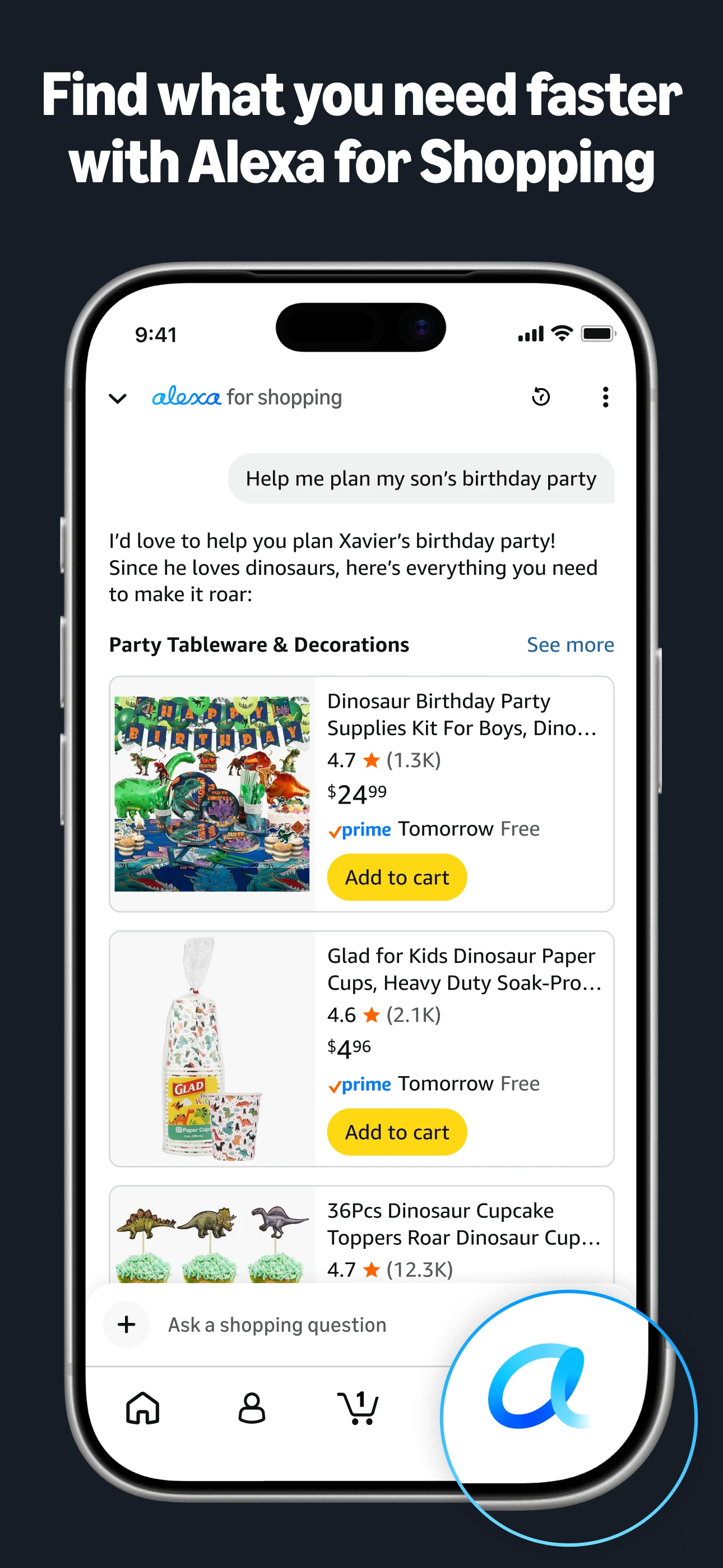 Amazon Shopping app store screenshot 2 — Shopping (Android)