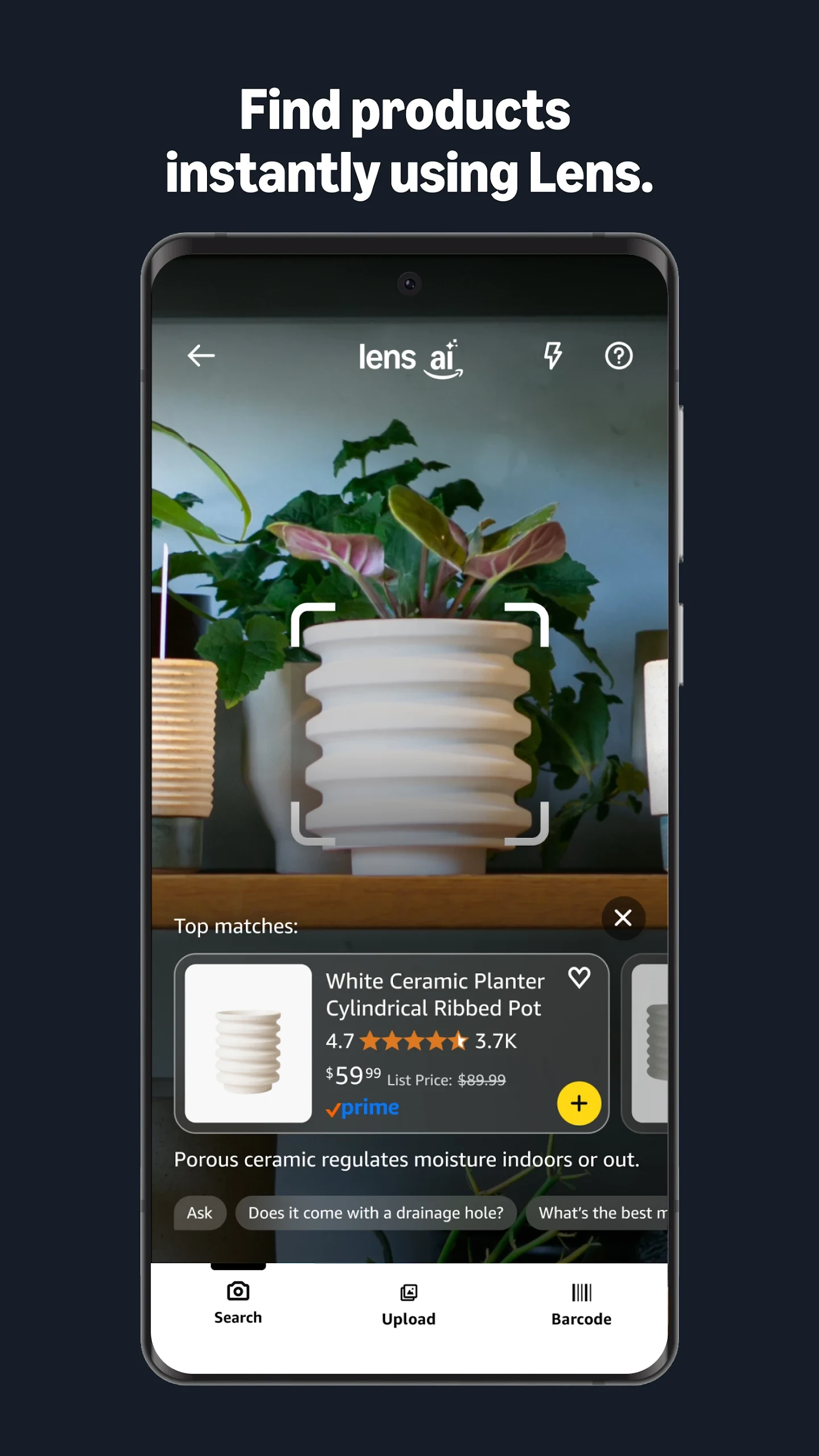 Amazon Shopping app store screenshot 5 — Shopping (Android)