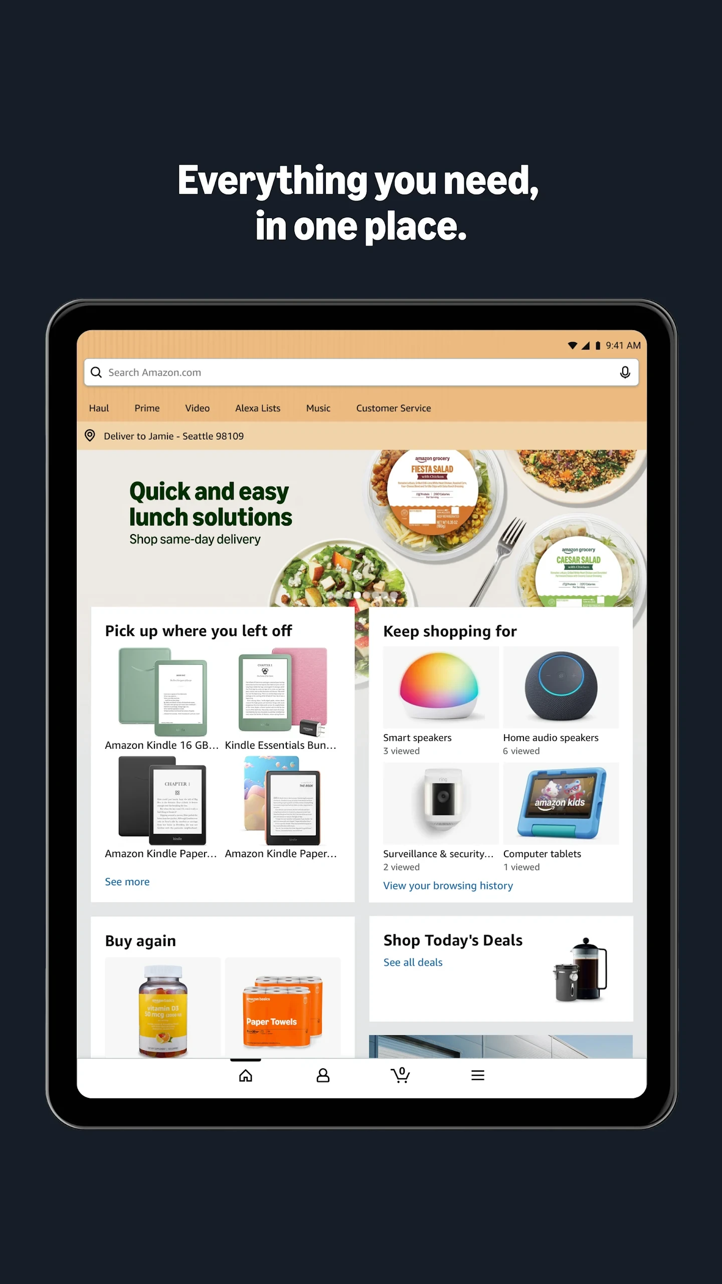 Amazon Shopping app store screenshot 7 — Shopping (Android)