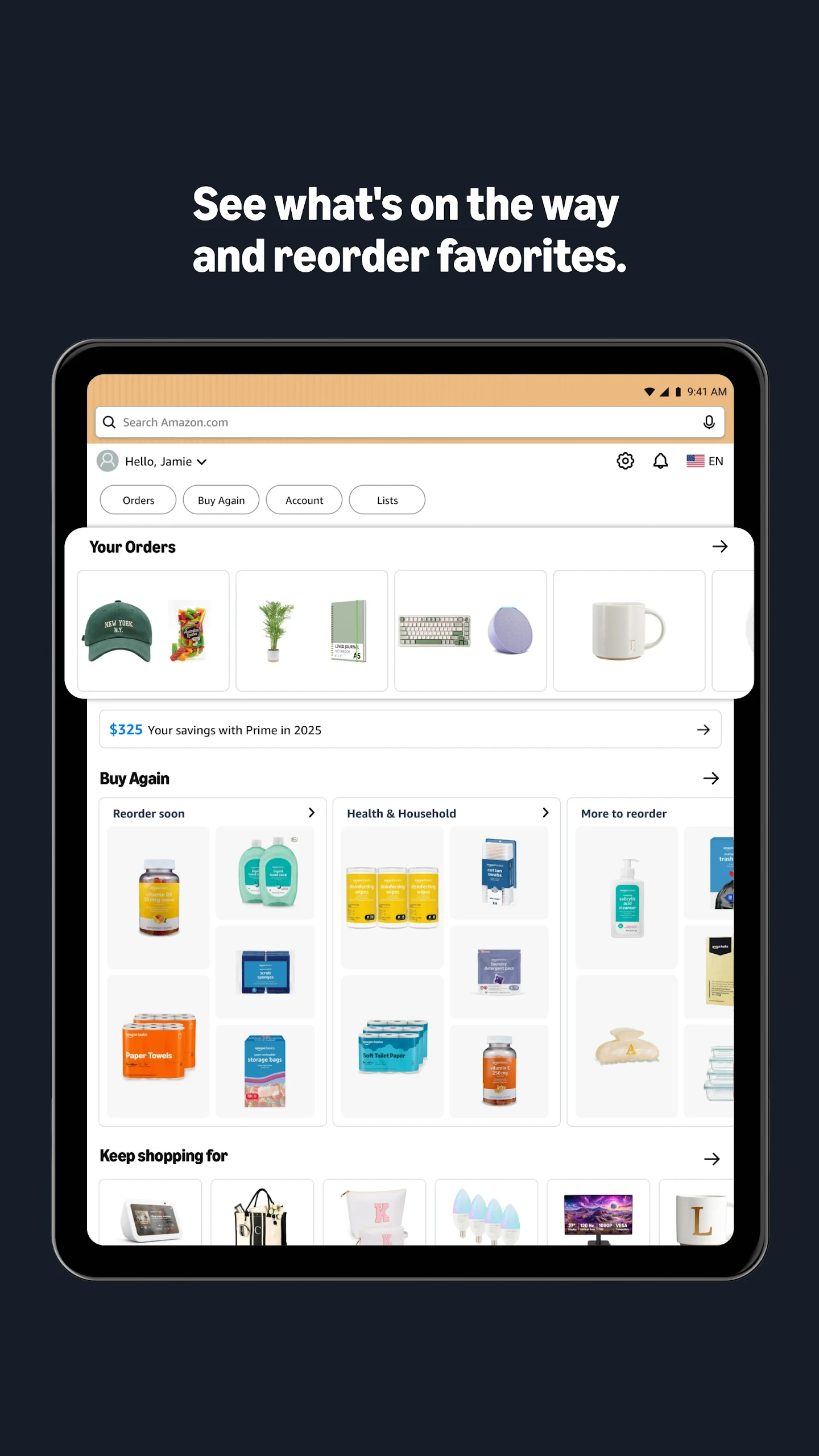 Amazon Shopping app store screenshot 8 — Shopping (Android)