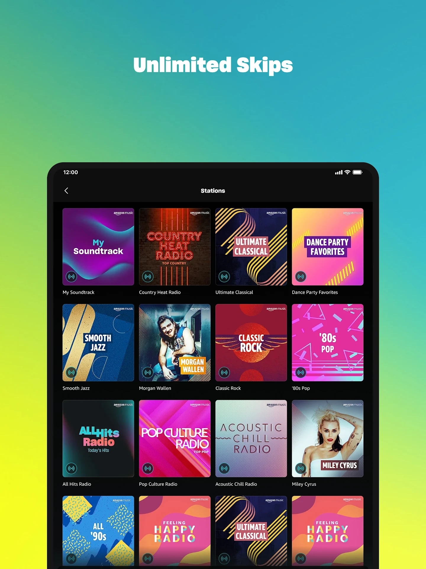 Amazon Music: Songs & Podcasts app store screenshot 13 — Music And Audio (Android)