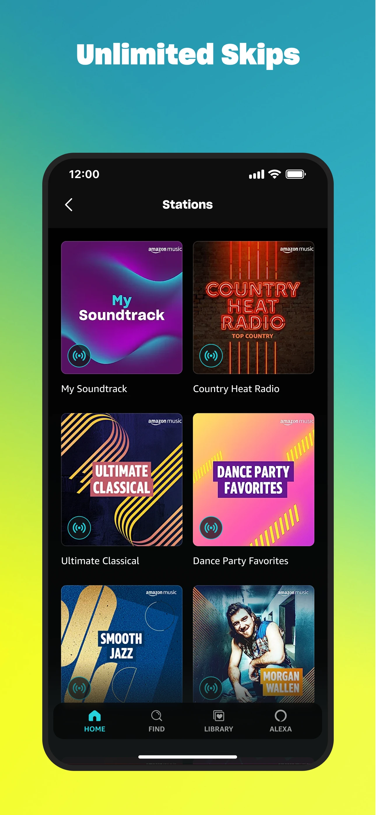 Amazon Music: Songs & Podcasts app store screenshot 5 — Music And Audio (Android)