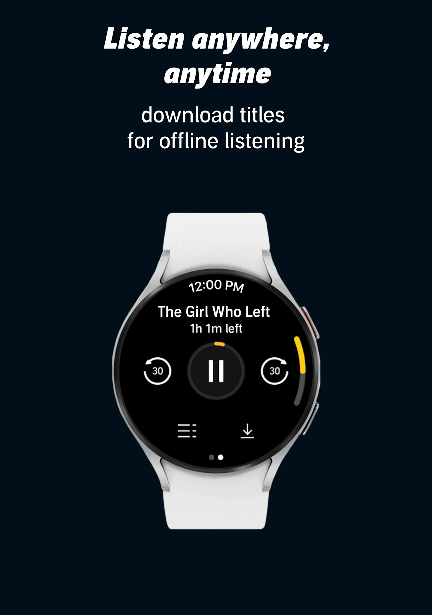 Audible: Audiobooks & Podcasts app store screenshot 23 — Books And Reference (Android)