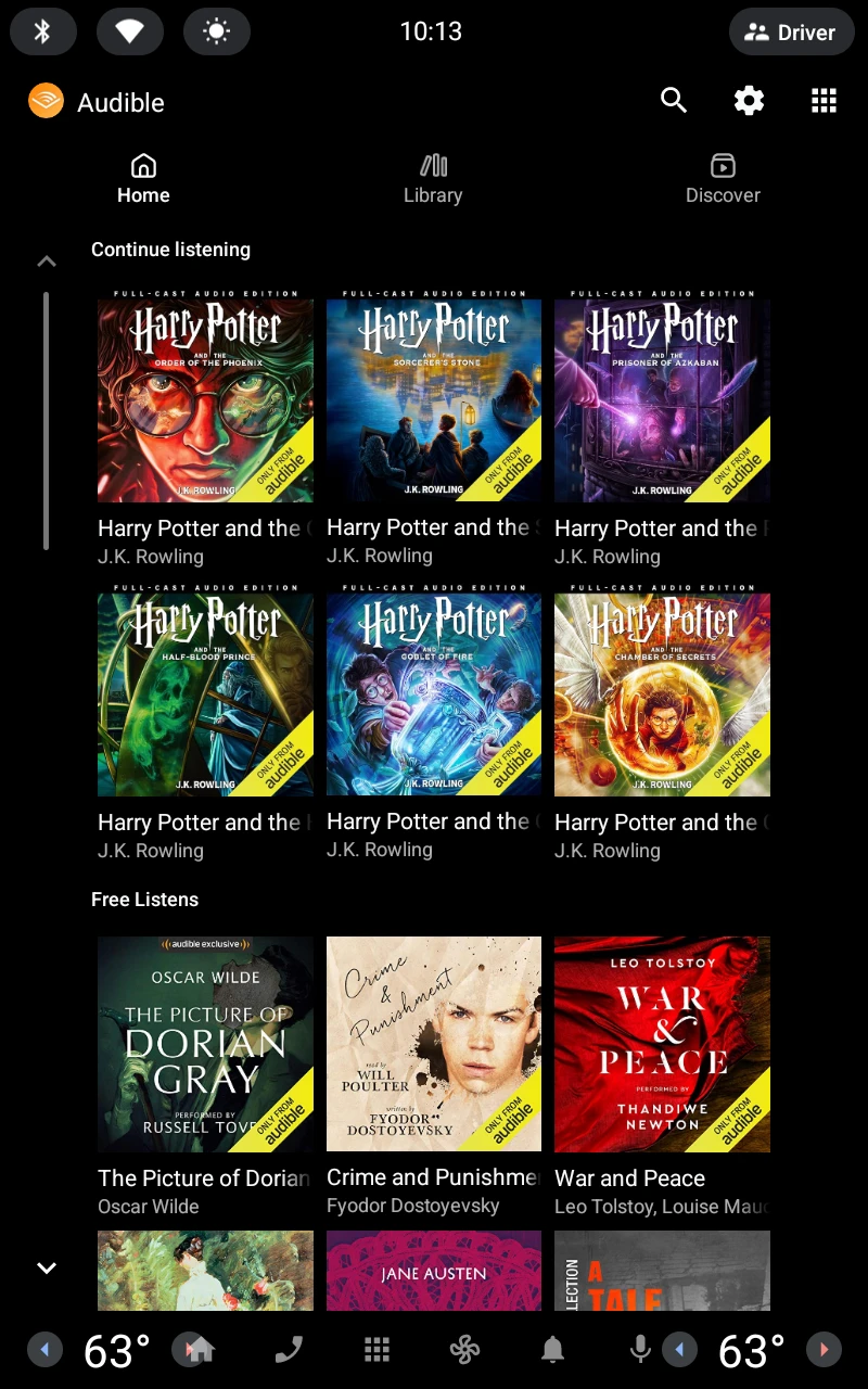 Audible: Audiobooks & Podcasts app store screenshot 34 — Books And Reference (Android)