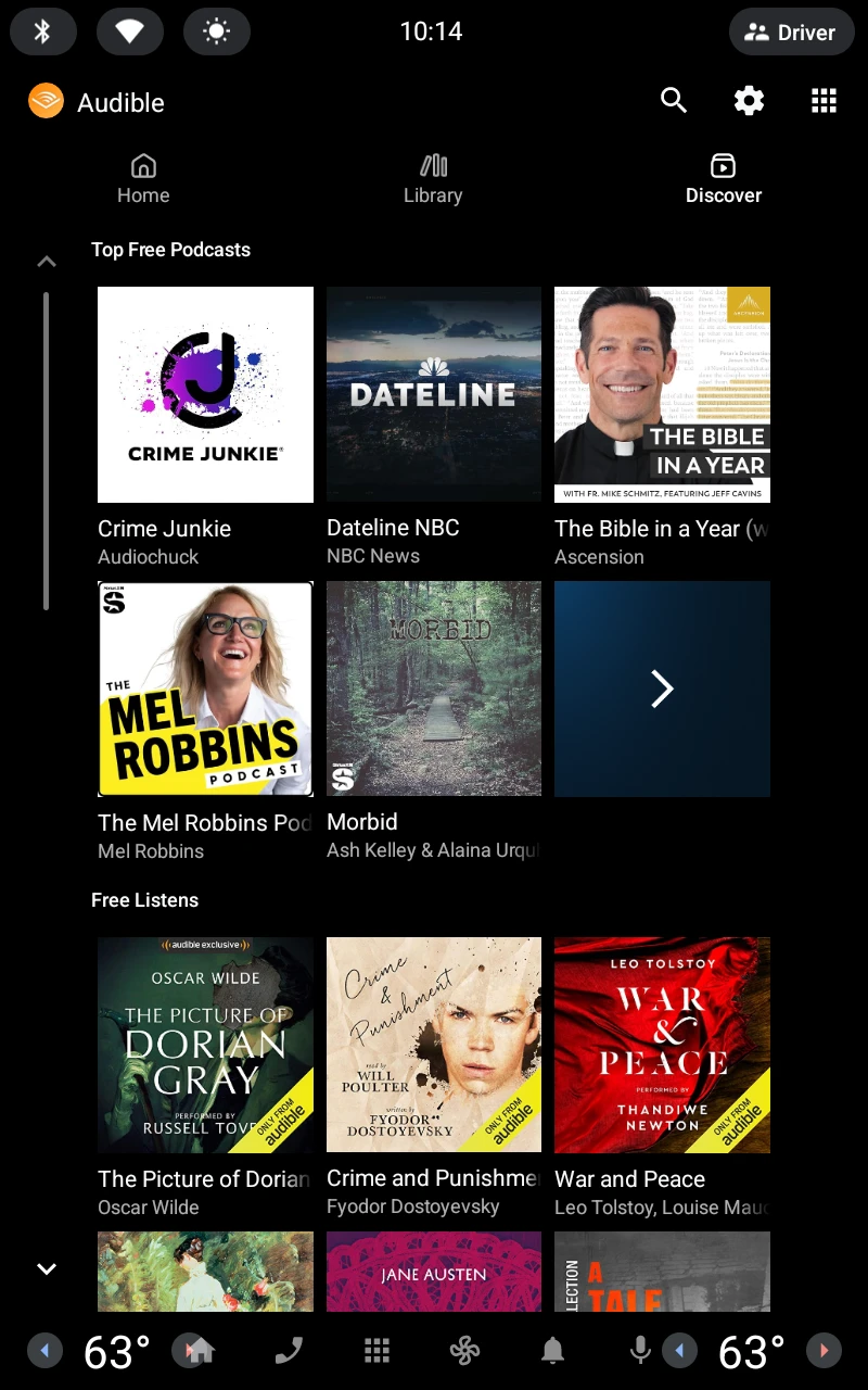 Audible: Audiobooks & Podcasts app store screenshot 35 — Books And Reference (Android)