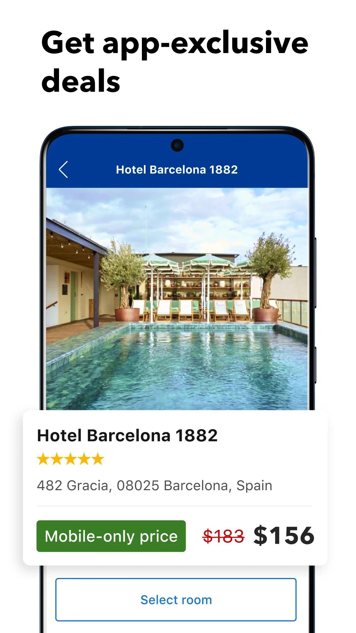 Booking.com: Hotels & Travel app store screenshot 5 — Travel And Local (Android)