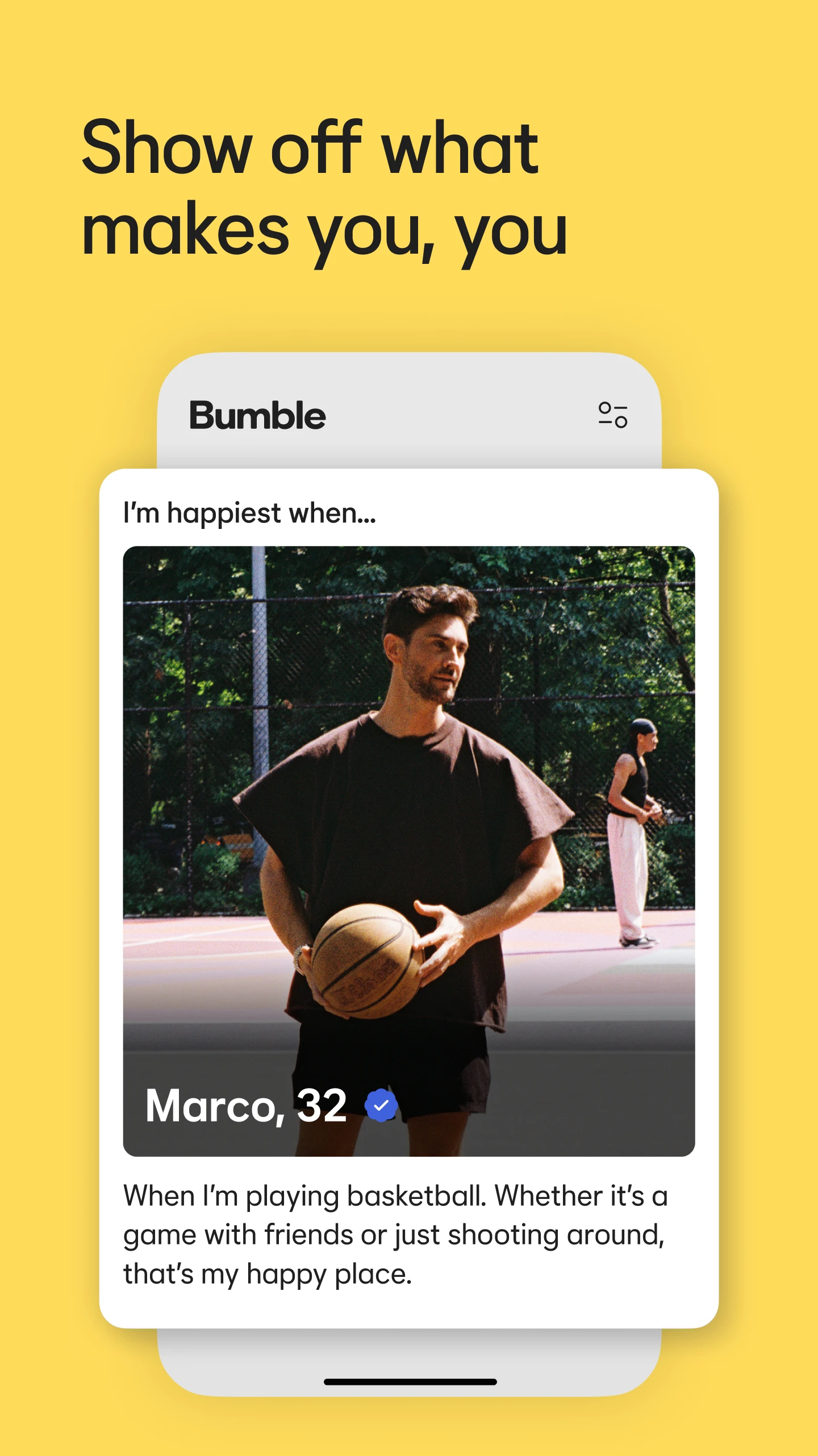 Bumble Dating App: Meet & Date app store screenshot 4 — Dating (Android)