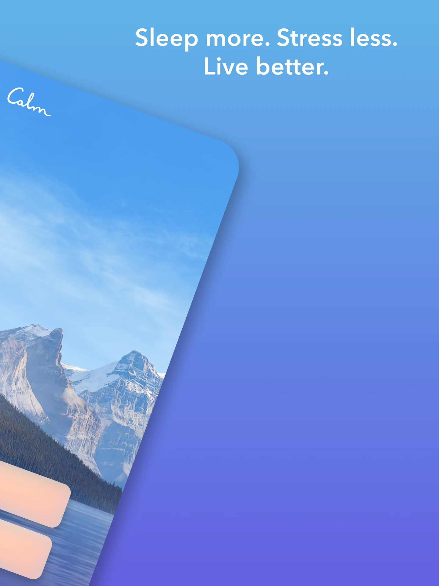 Calm - Sleep, Meditate, Relax app store screenshot 15 — Health And Fitness (Android)