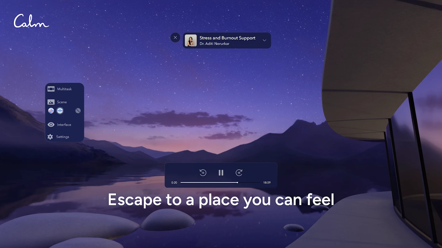 Calm - Sleep, Meditate, Relax app store screenshot 24 — Health And Fitness (Android)