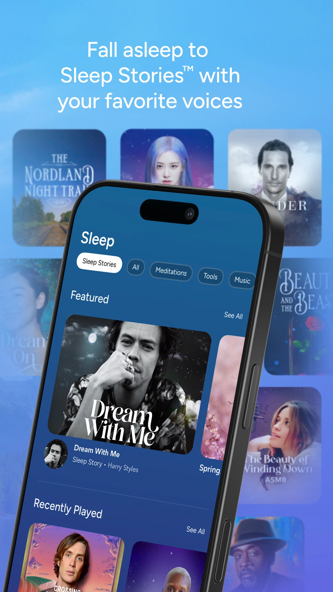 Calm - Sleep, Meditate, Relax app store screenshot 3 — Health And Fitness (Android)