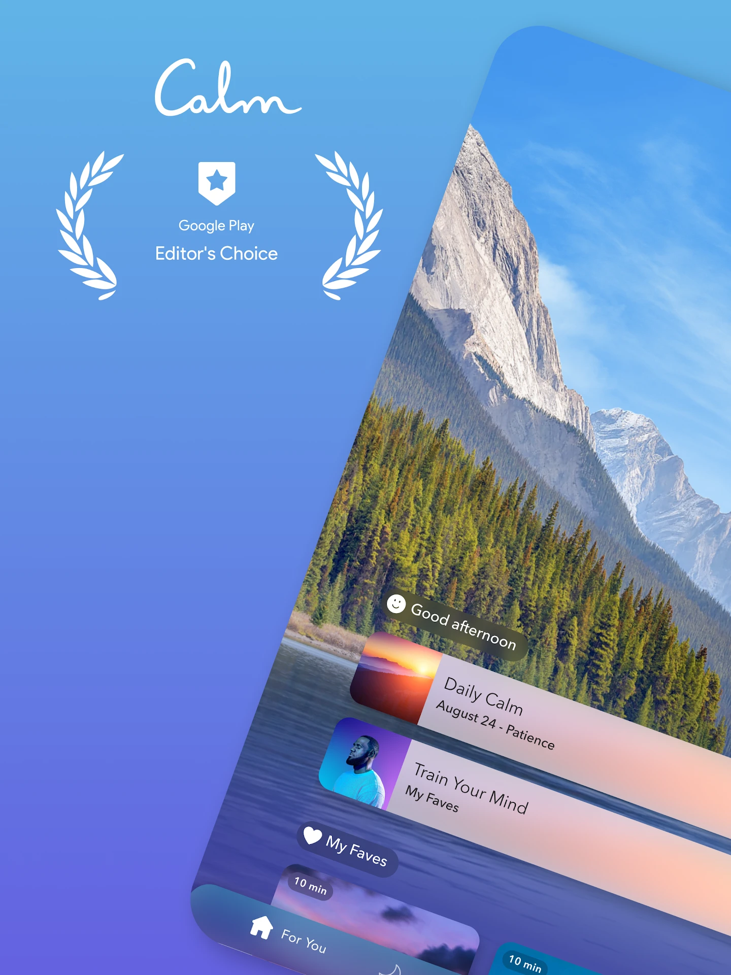 Calm - Sleep, Meditate, Relax app store screenshot 7 — Health And Fitness (Android)